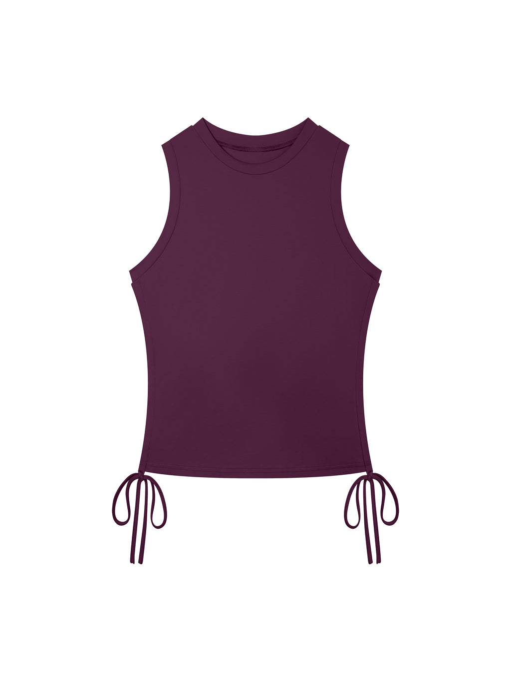 Women’s Drawstring Crop Tank Top
