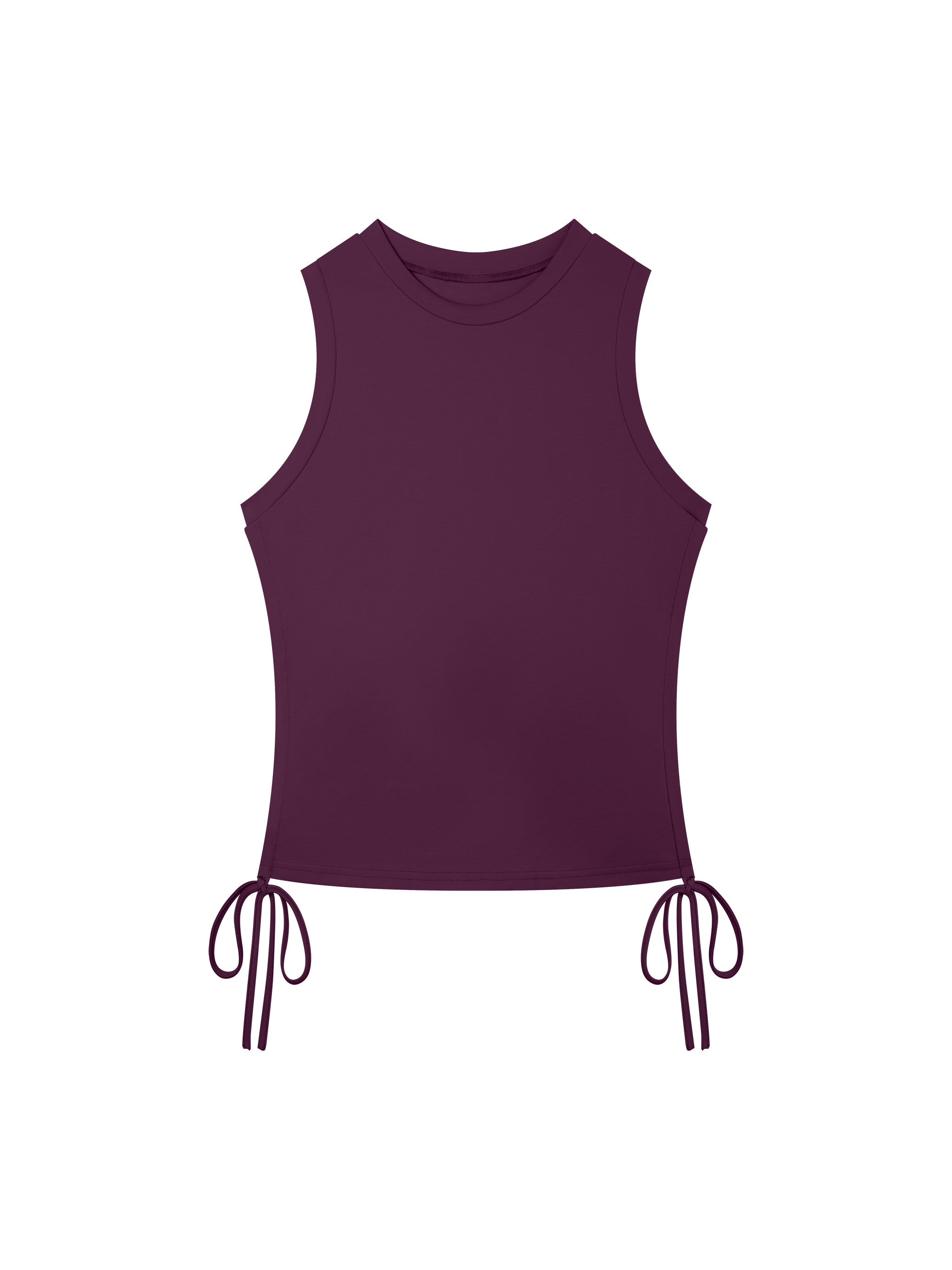 Women’s Drawstring Crop Tank Top