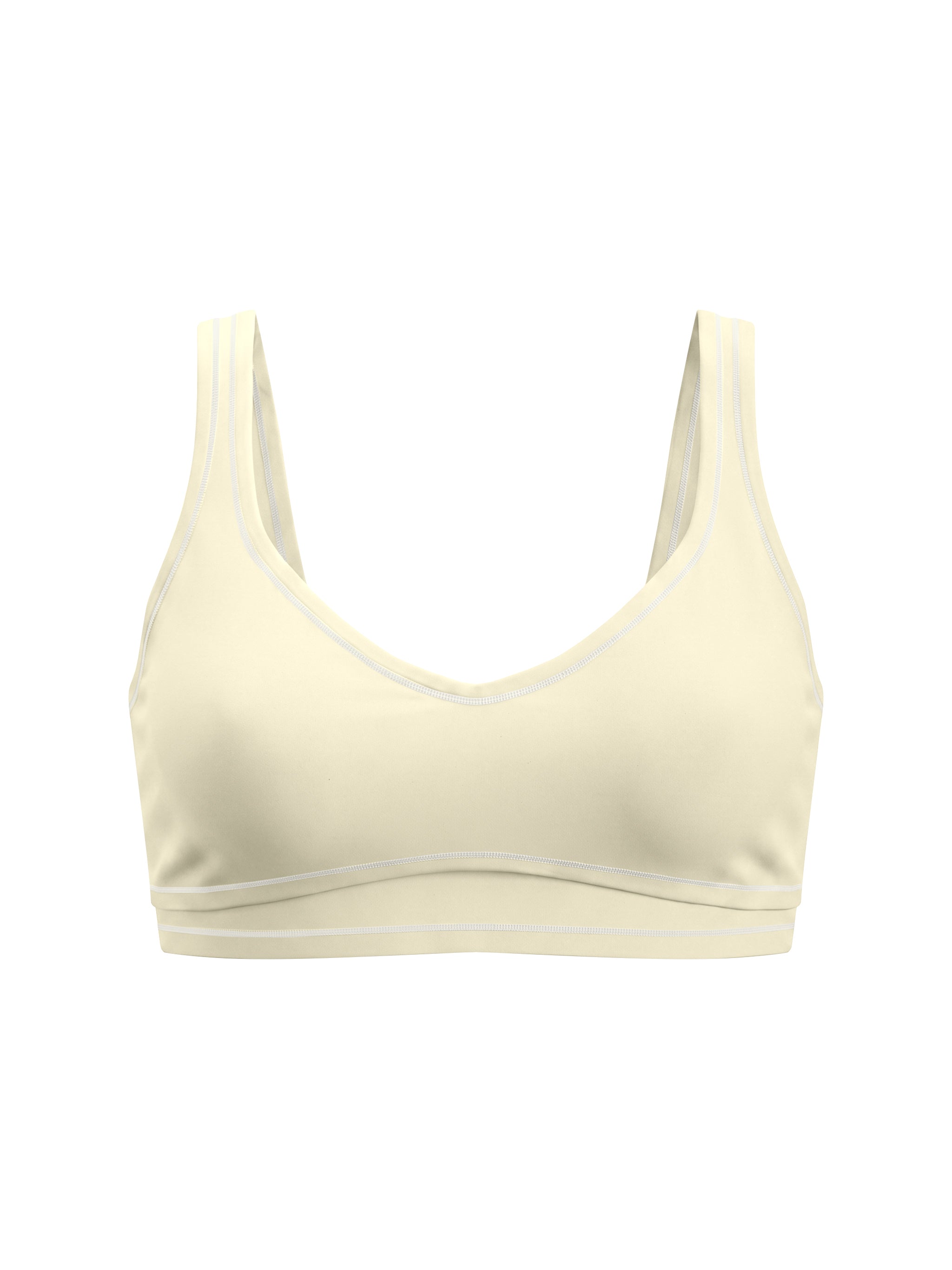 Women’s Topstitching Yoga Sports Bra