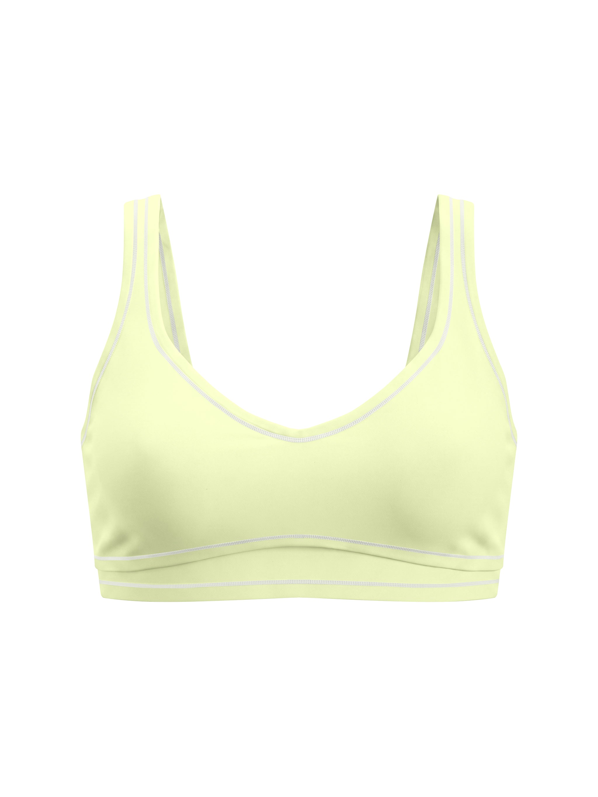 Women’s Topstitching Yoga Sports Bra