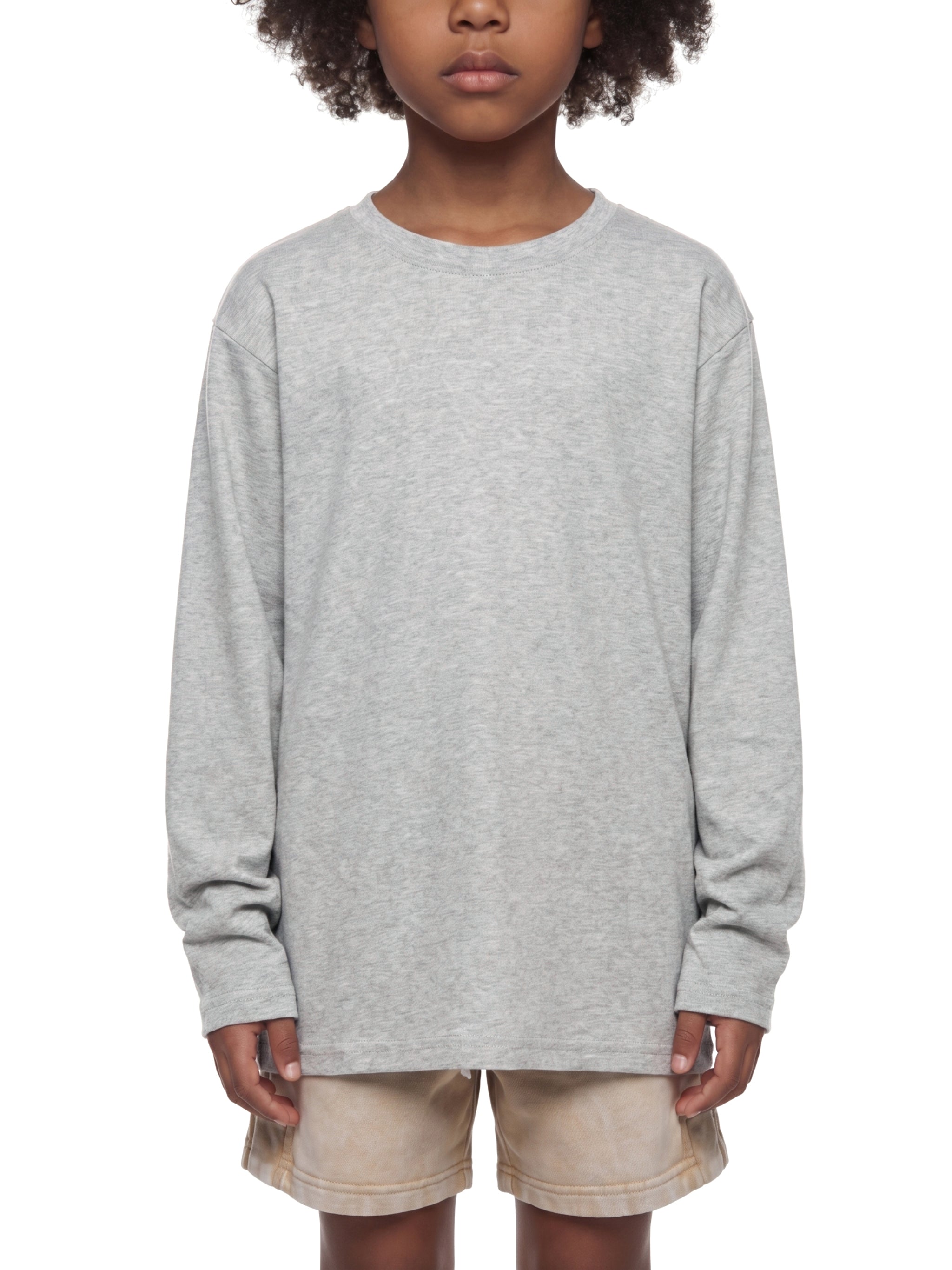 Kid's Drop Shoulder Long Sleeve T-Shirt