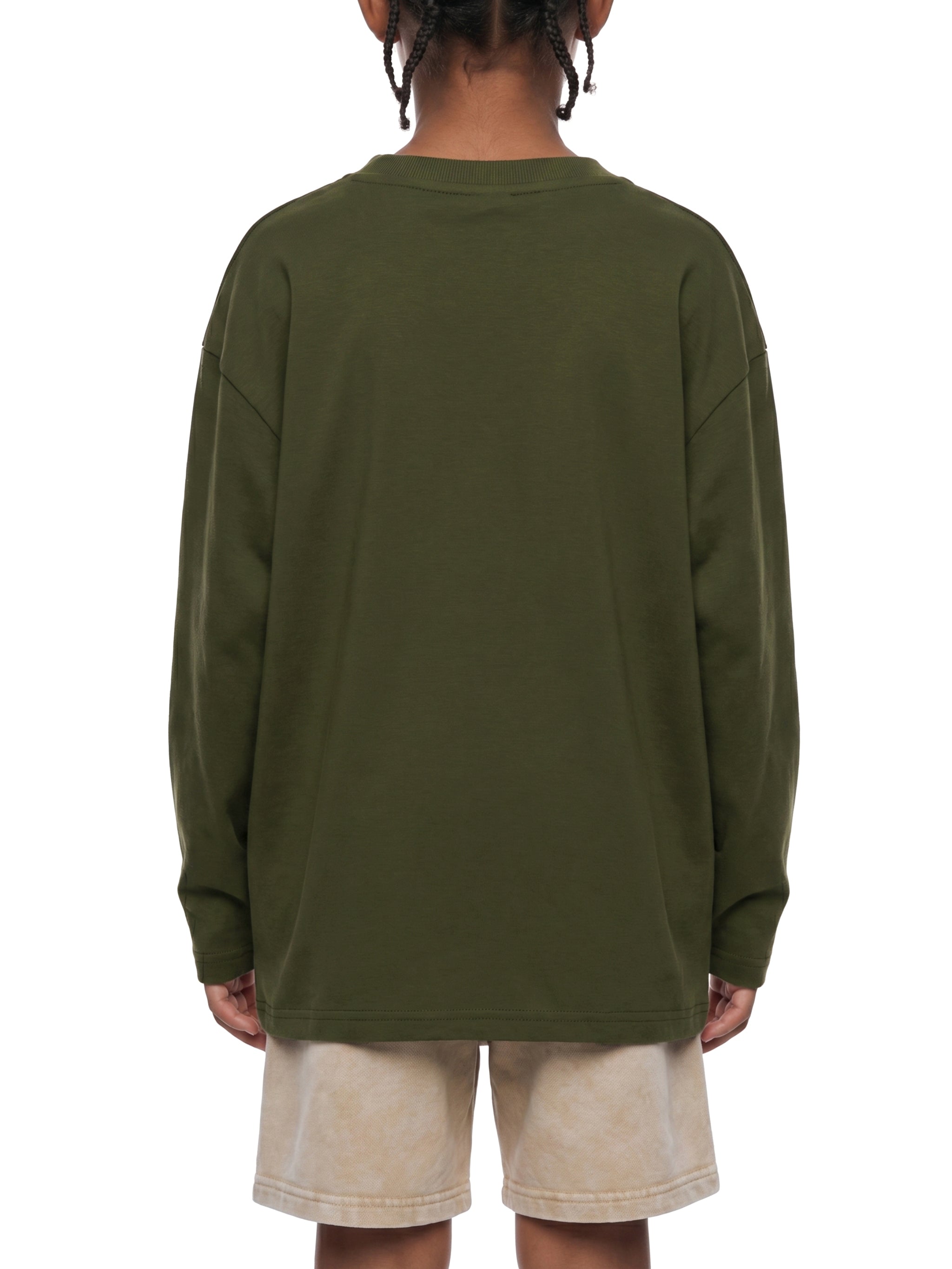 Kid's Drop Shoulder Long Sleeve T-Shirt
