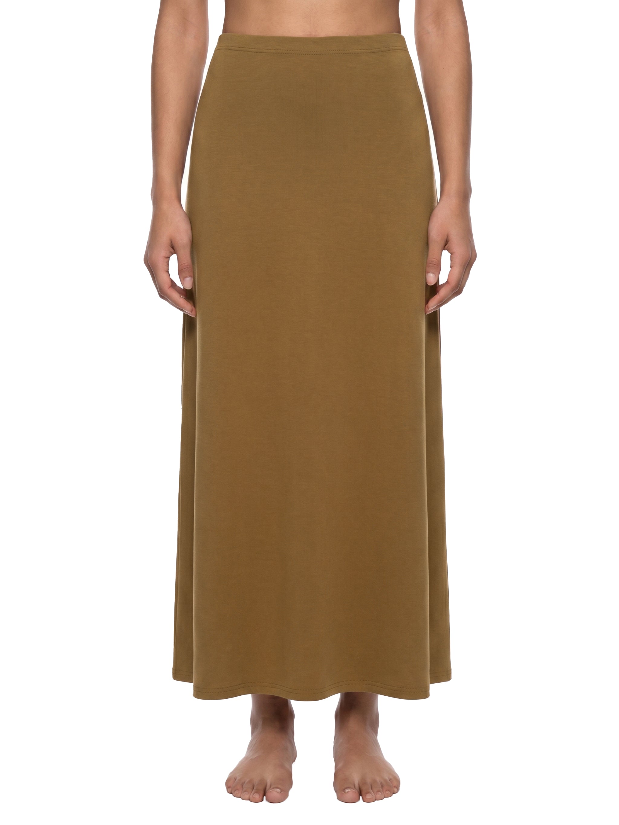 Women’s Solid Colour Knit Maxi Skirt