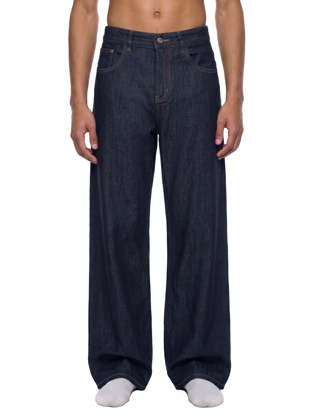 Men’s Loose Fit Wide Leg Jeans