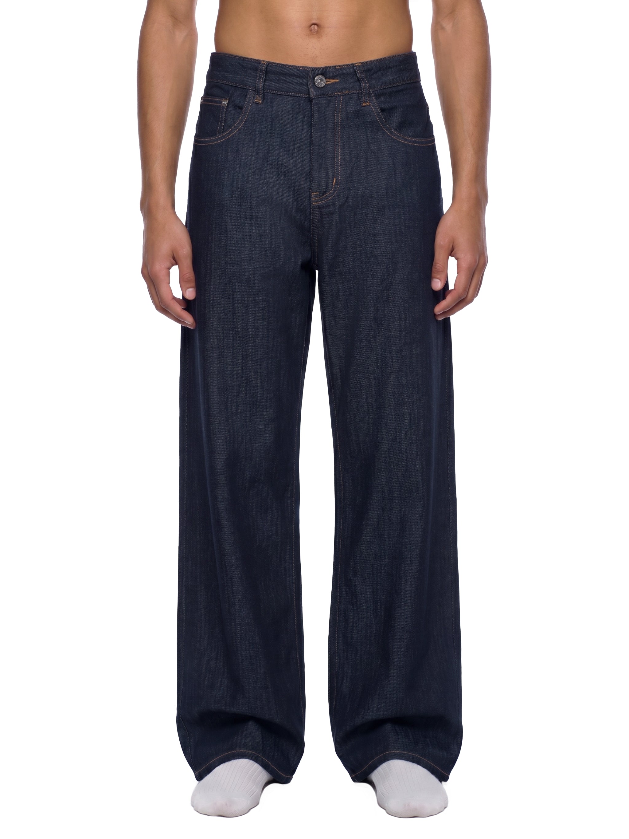Men’s Loose Fit Wide Leg Jeans