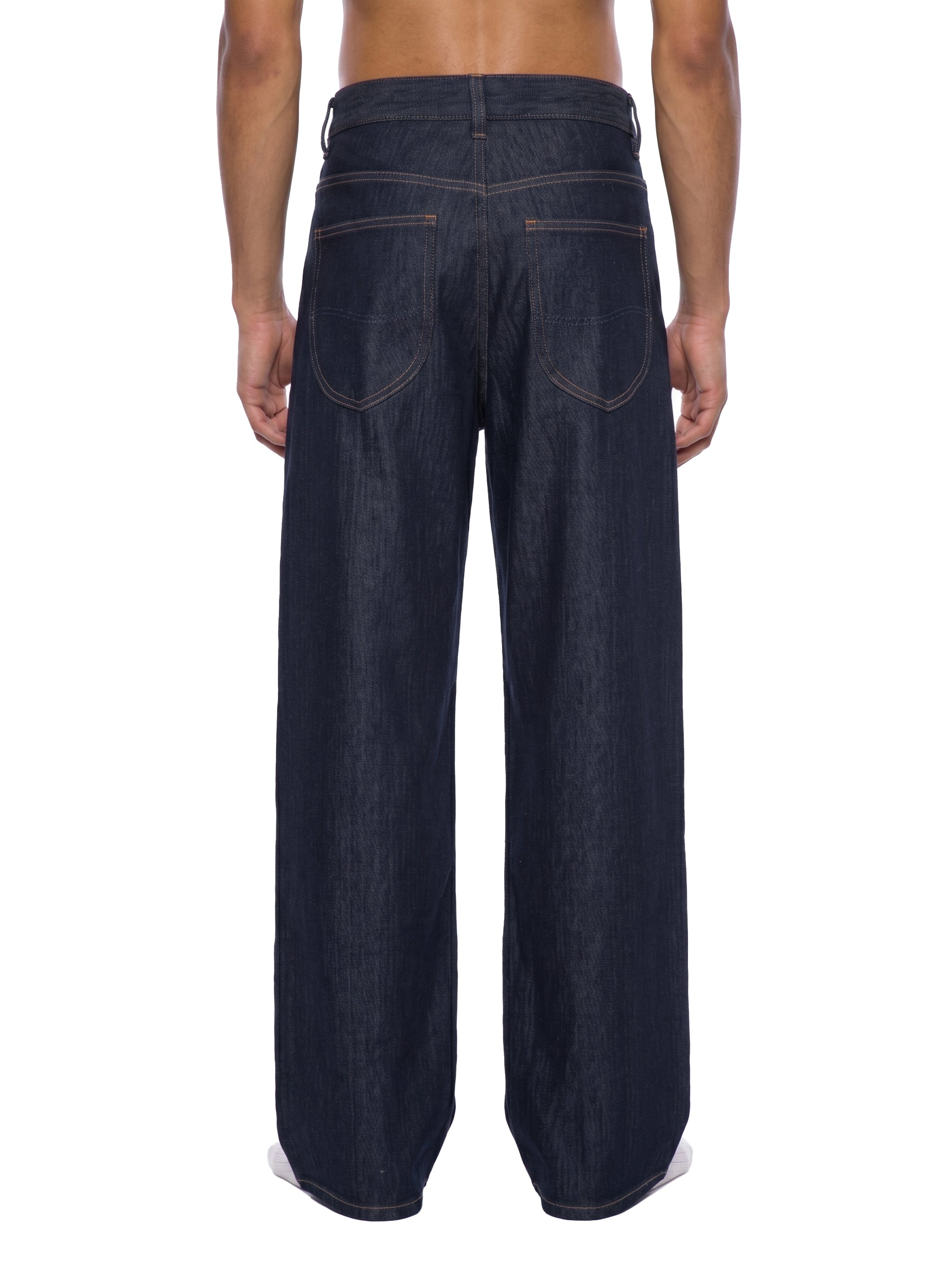 Men’s Loose Fit Wide Leg Jeans