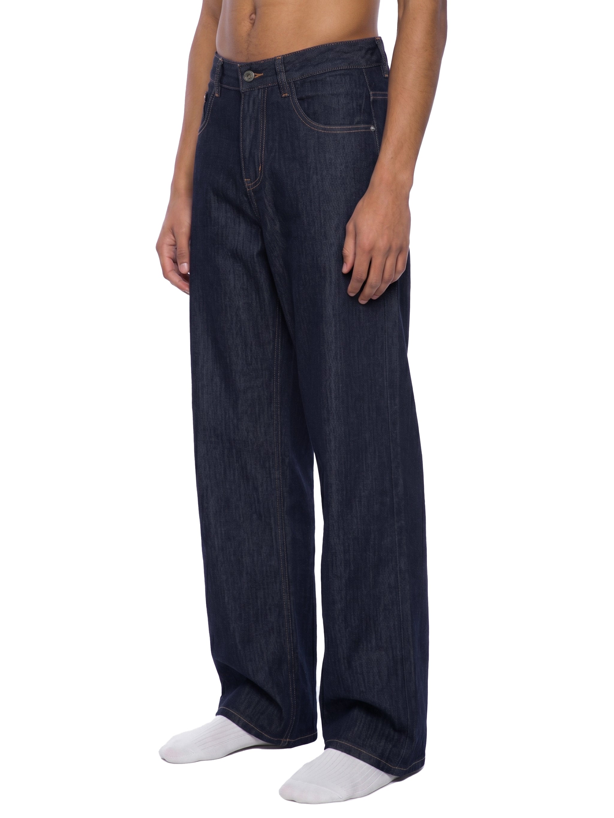Men’s Loose Fit Wide Leg Jeans