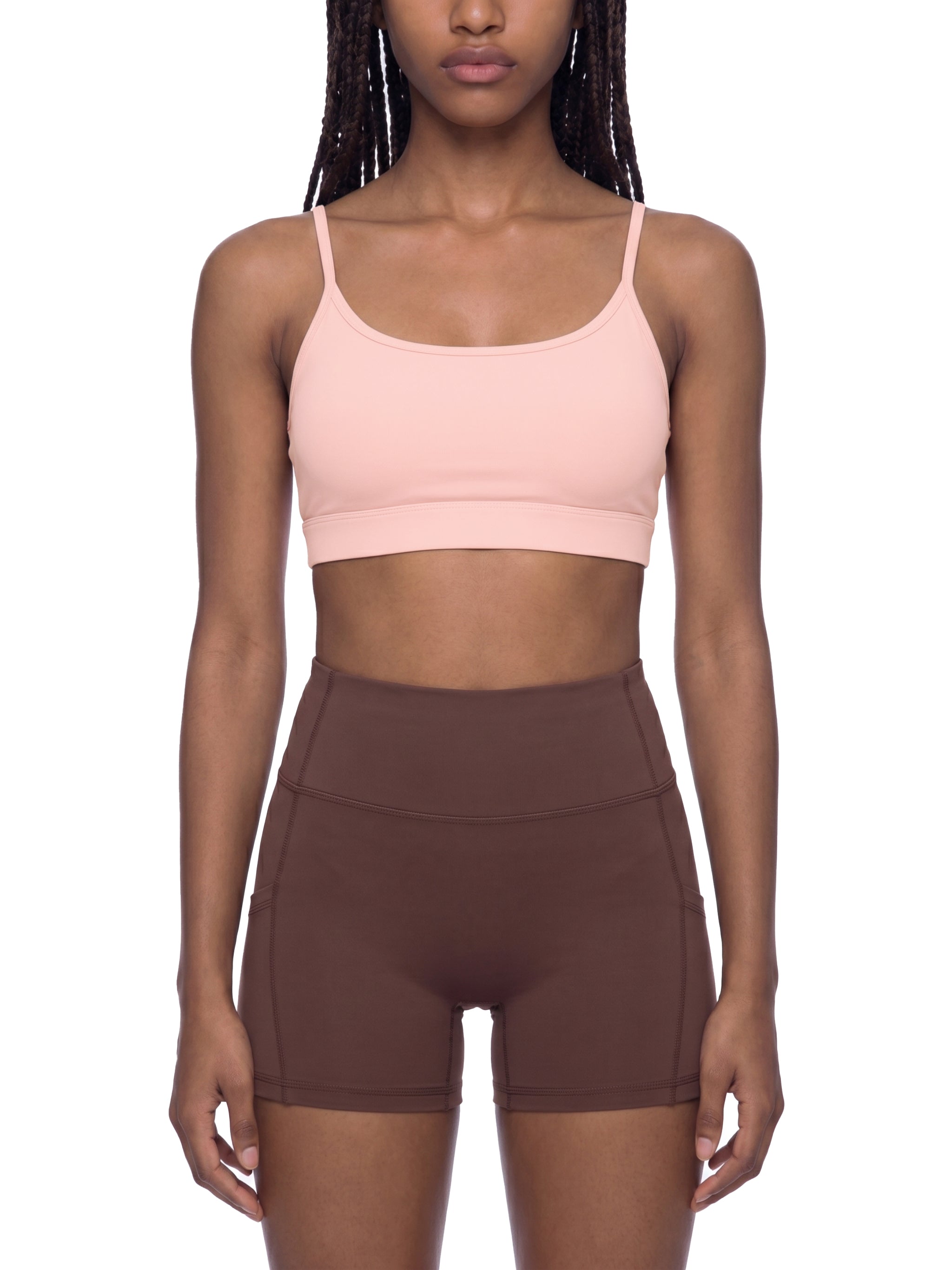 Women’s Solid U-Neck Sports Bra