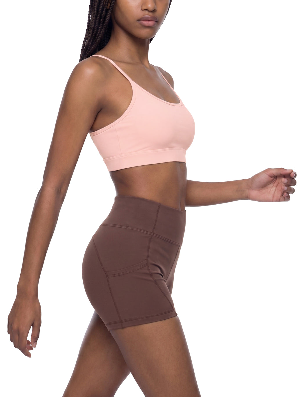 Women’s Solid U-Neck Sports Bra