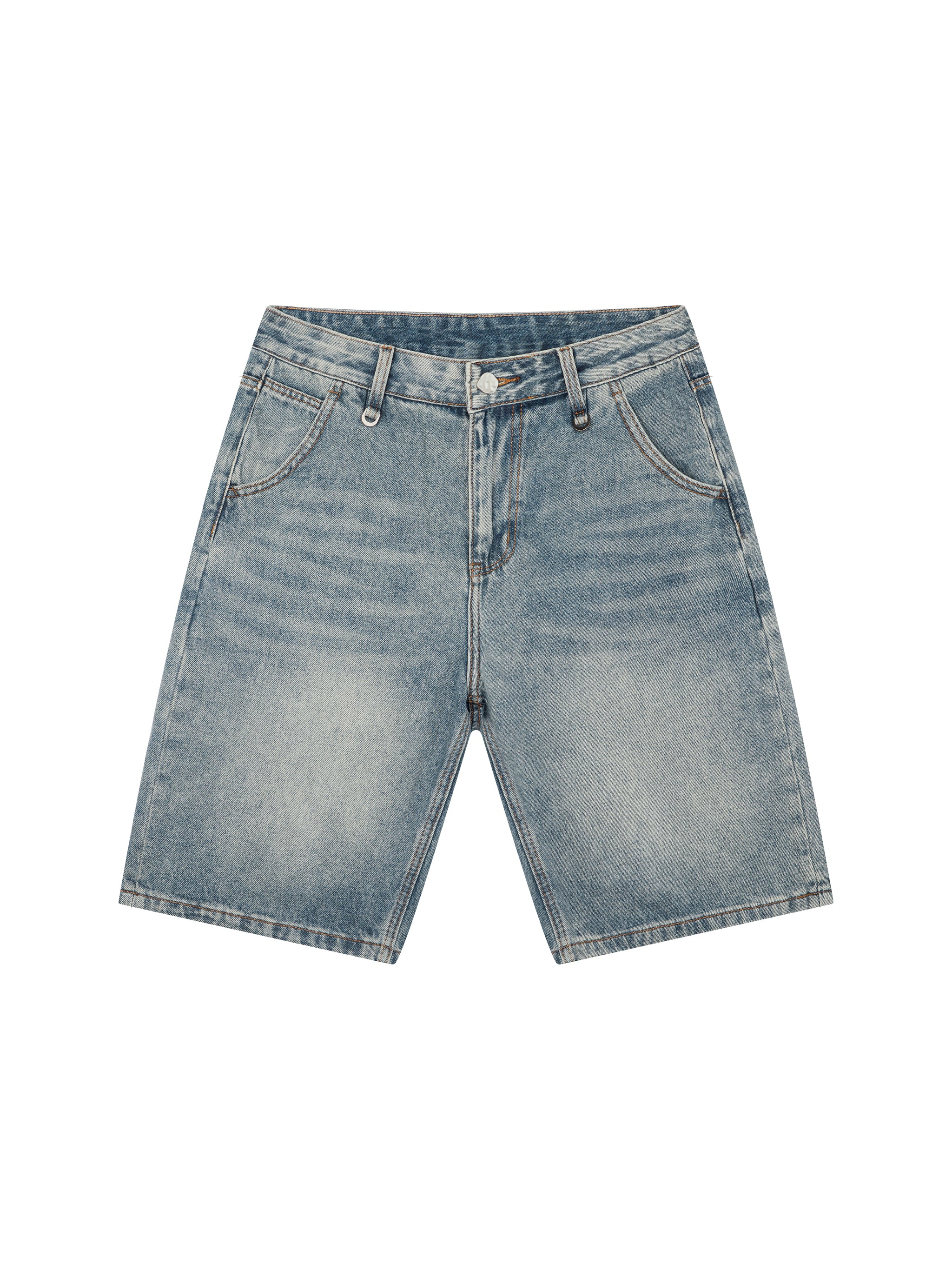 Men’s Vintage Wash Denim Shorts