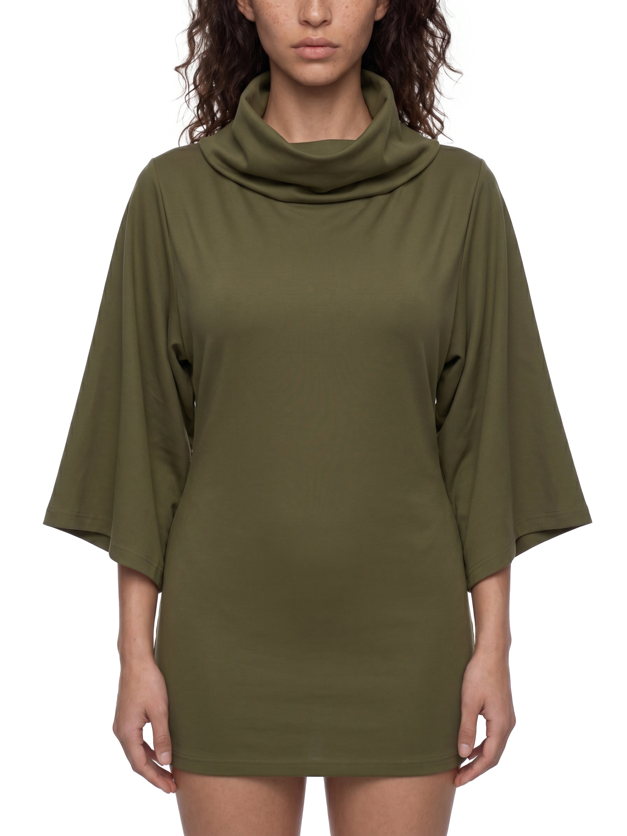 Women’s Turtleneck Batwing T-Shirt