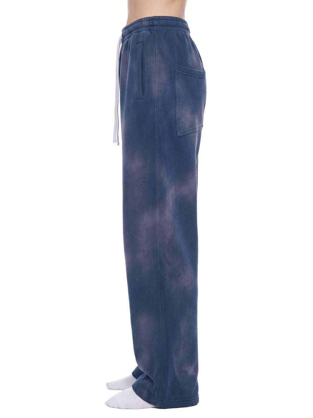 Unisex Sunfade Wide-Leg Fleece Sweatpants