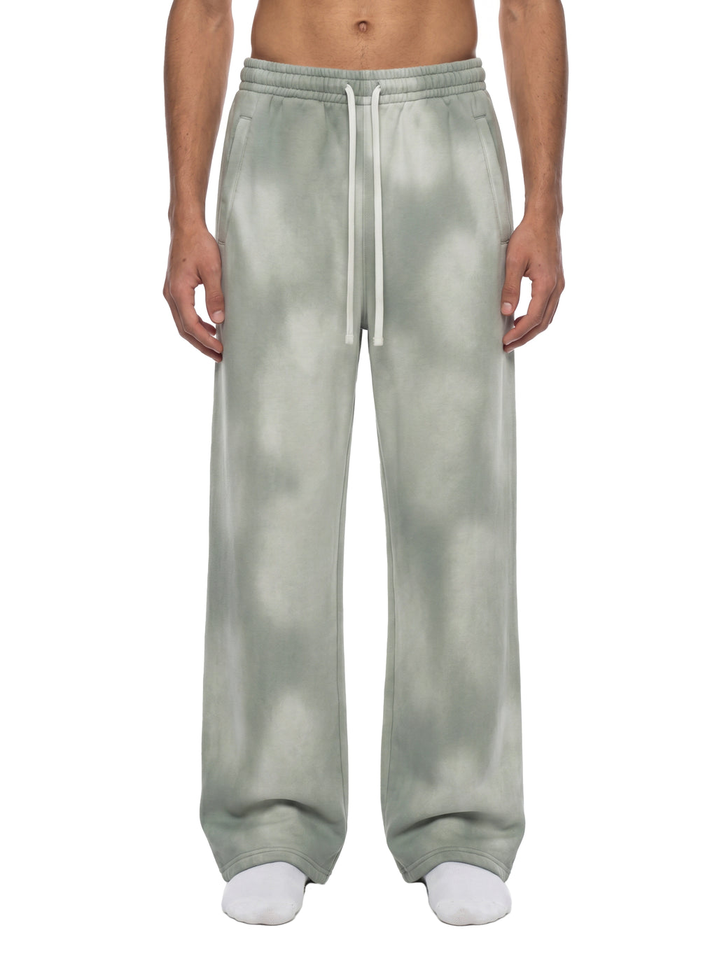 Unisex Sunfade Wide-Leg Fleece Sweatpants