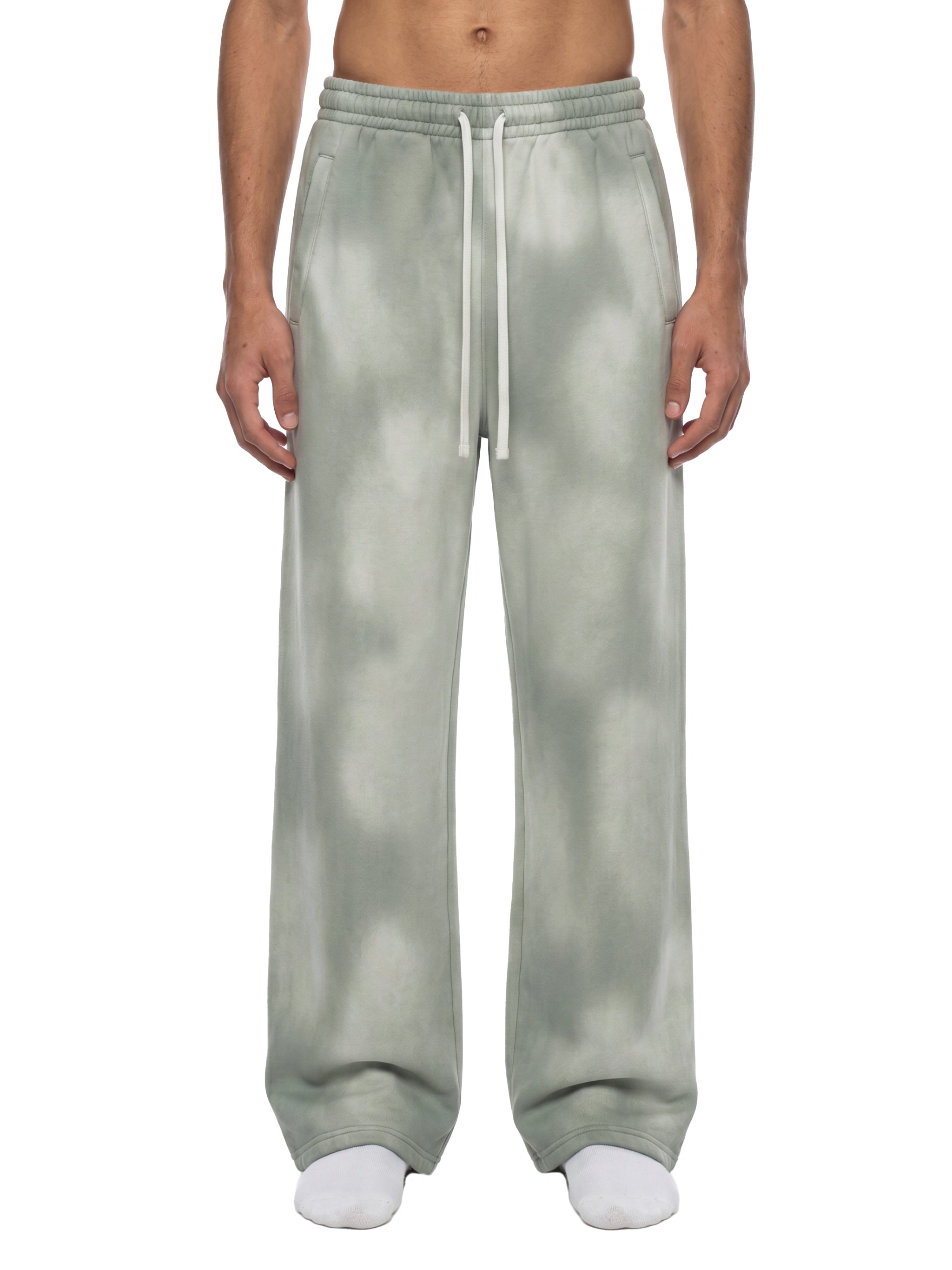 Unisex Sunfade Wide-Leg Fleece Sweatpants