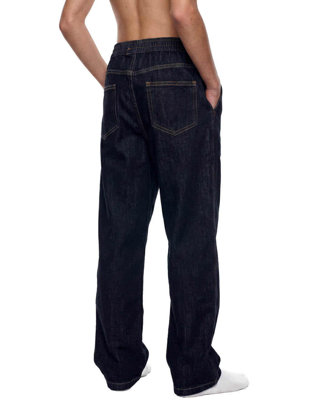Kid’s Straight Leg Elastic Waist Jeans