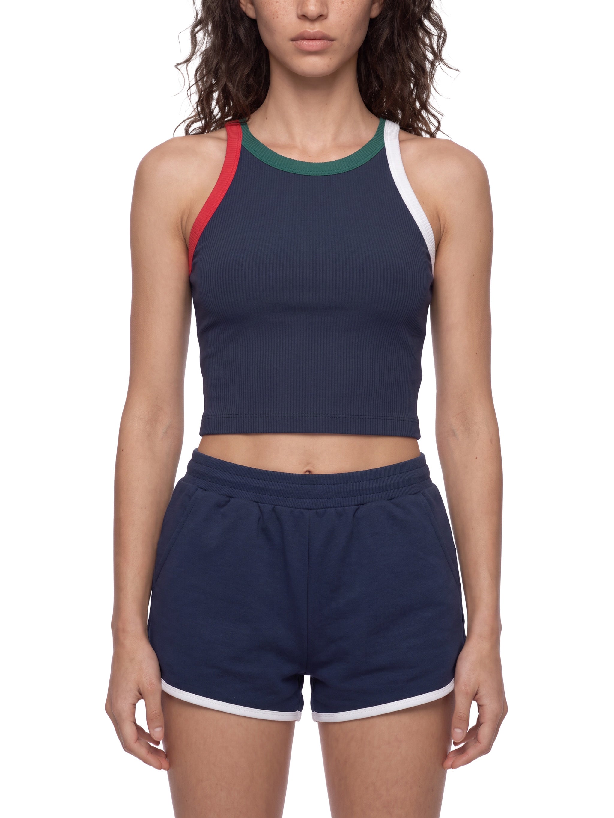 Women’s Colour Block Yoga Tank Top