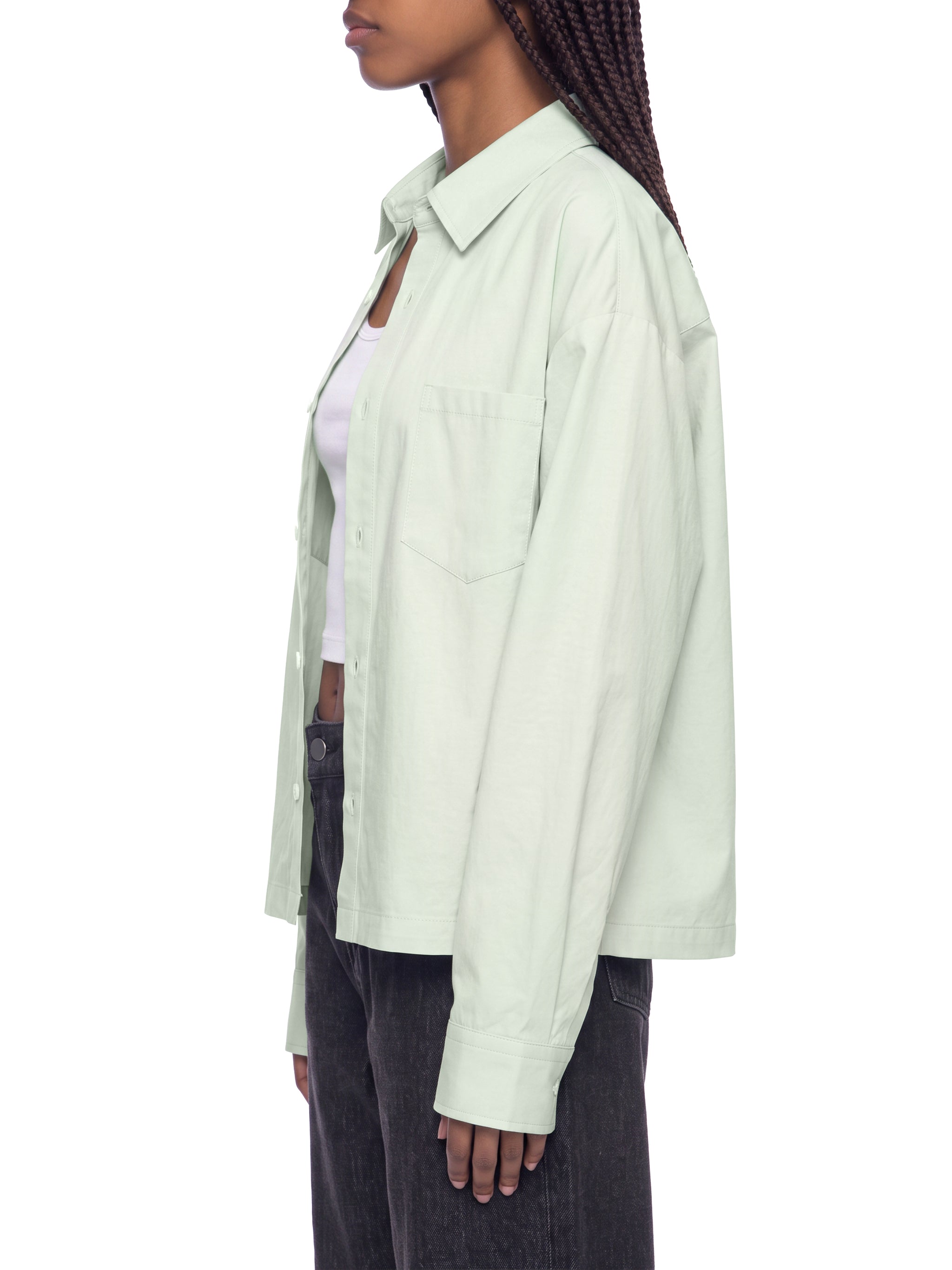 Unisex Boxy Long-Sleeve Shirt