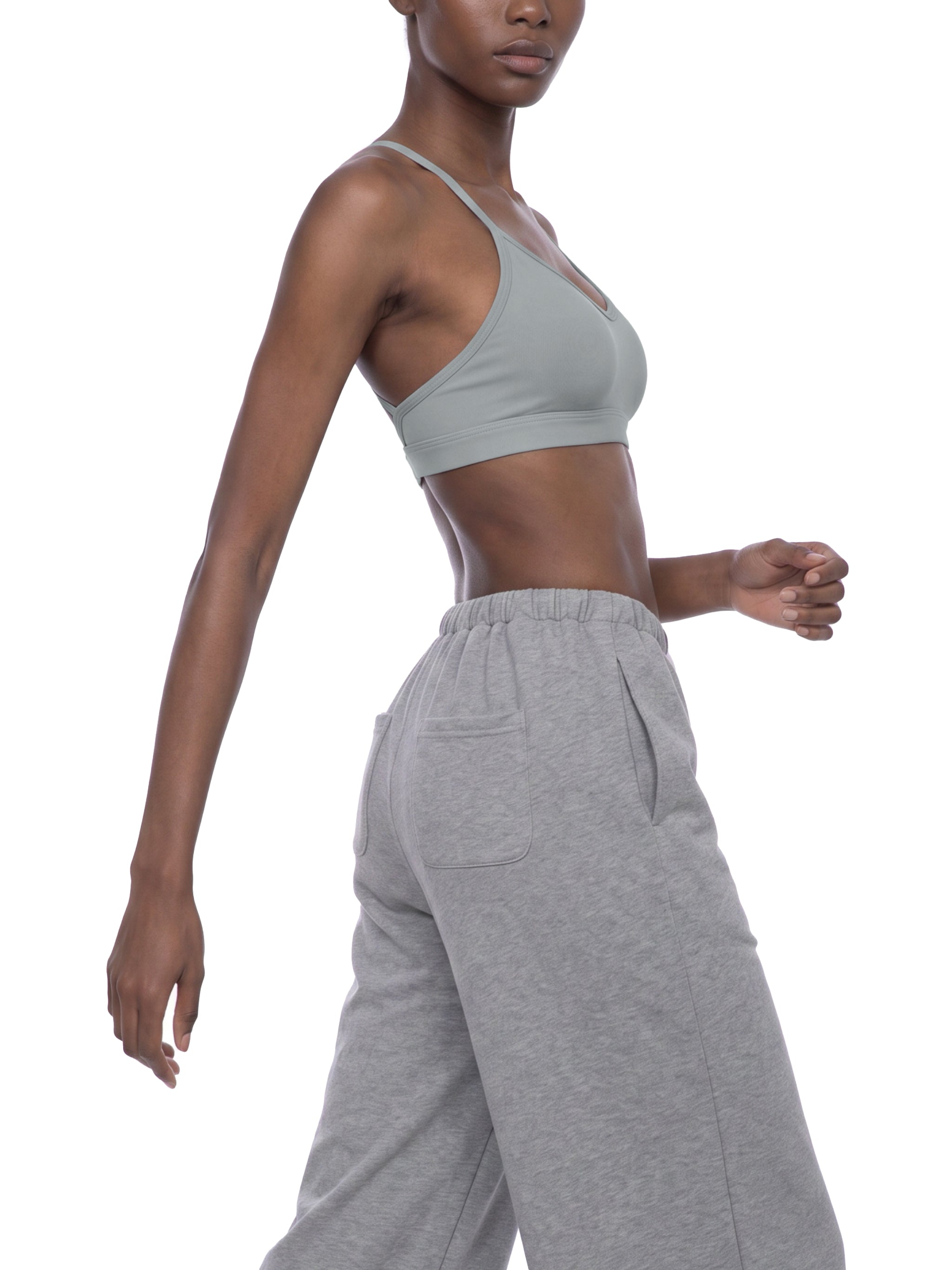 Women’s tight yoga sports bra product view