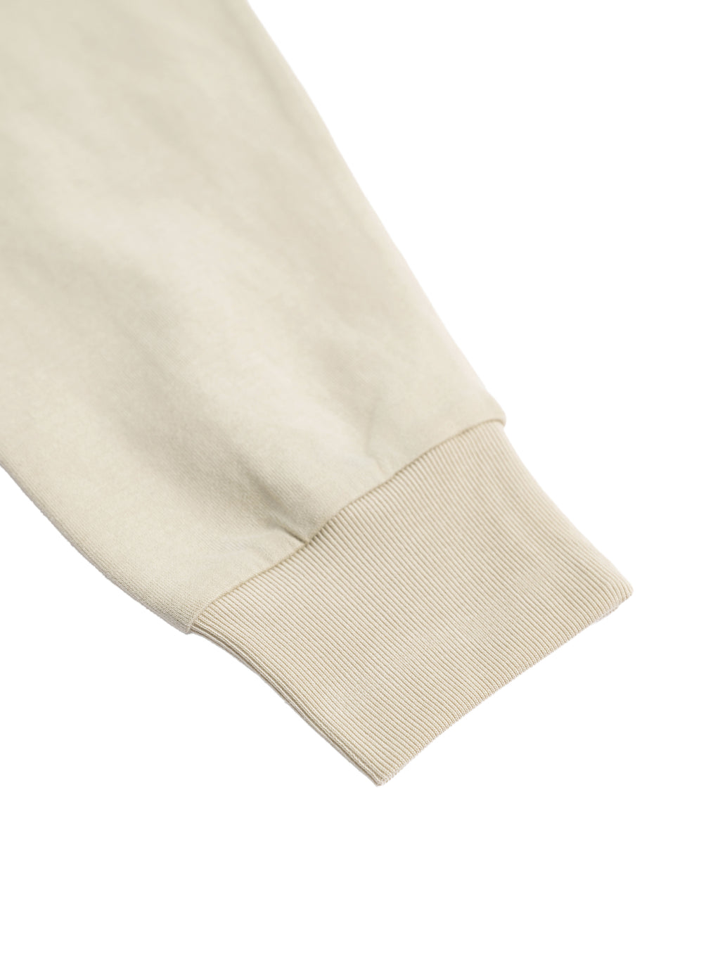 Kids’ Quick-Dry Cotton Long-Sleeve Tee V2 - cuff detail
