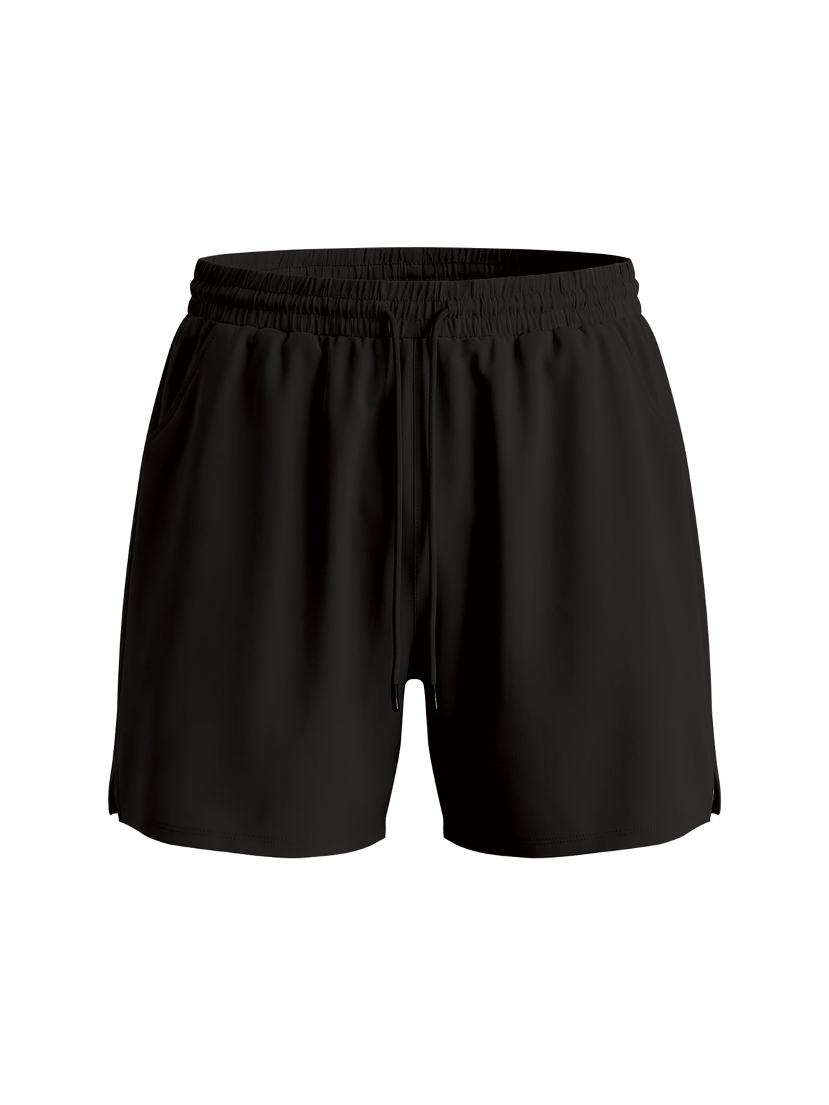 Men’s Performance Shorts black front product view