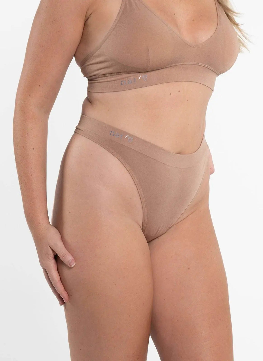 Cheeky Modal G-String Underwear - Chestnut