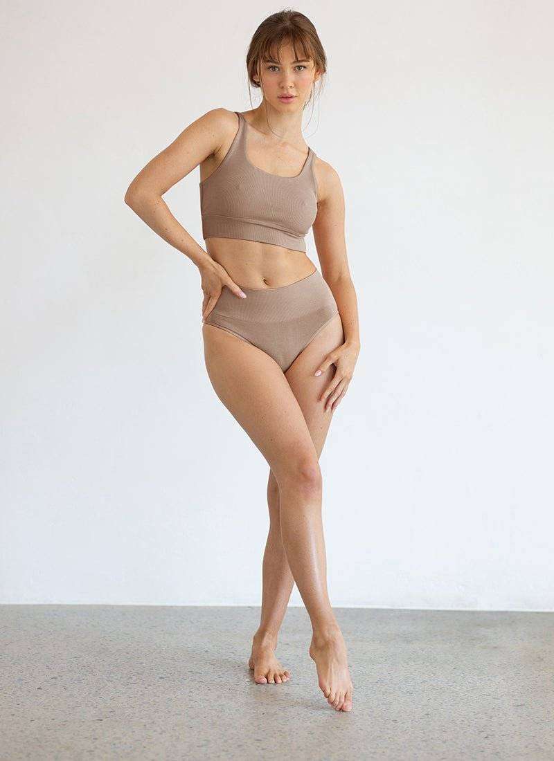 ChiChi Modal Brief Underwear - Chestnut