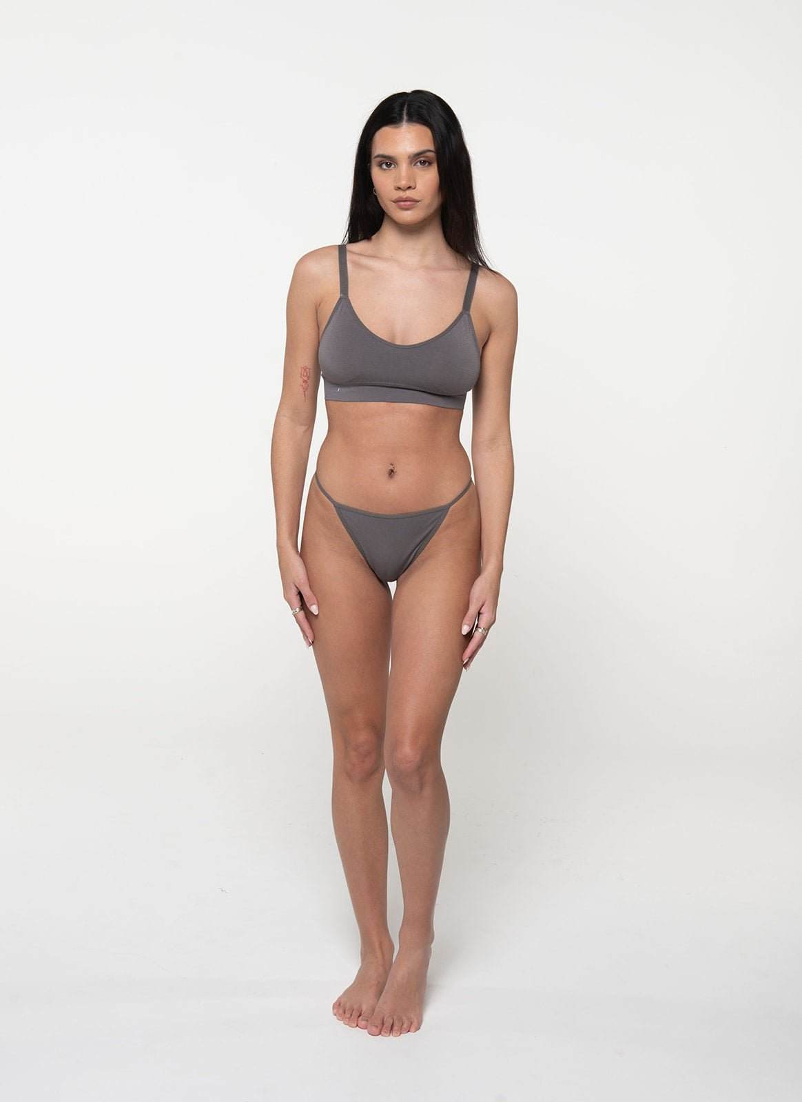 It's a G-String Modal Underwear - Slate