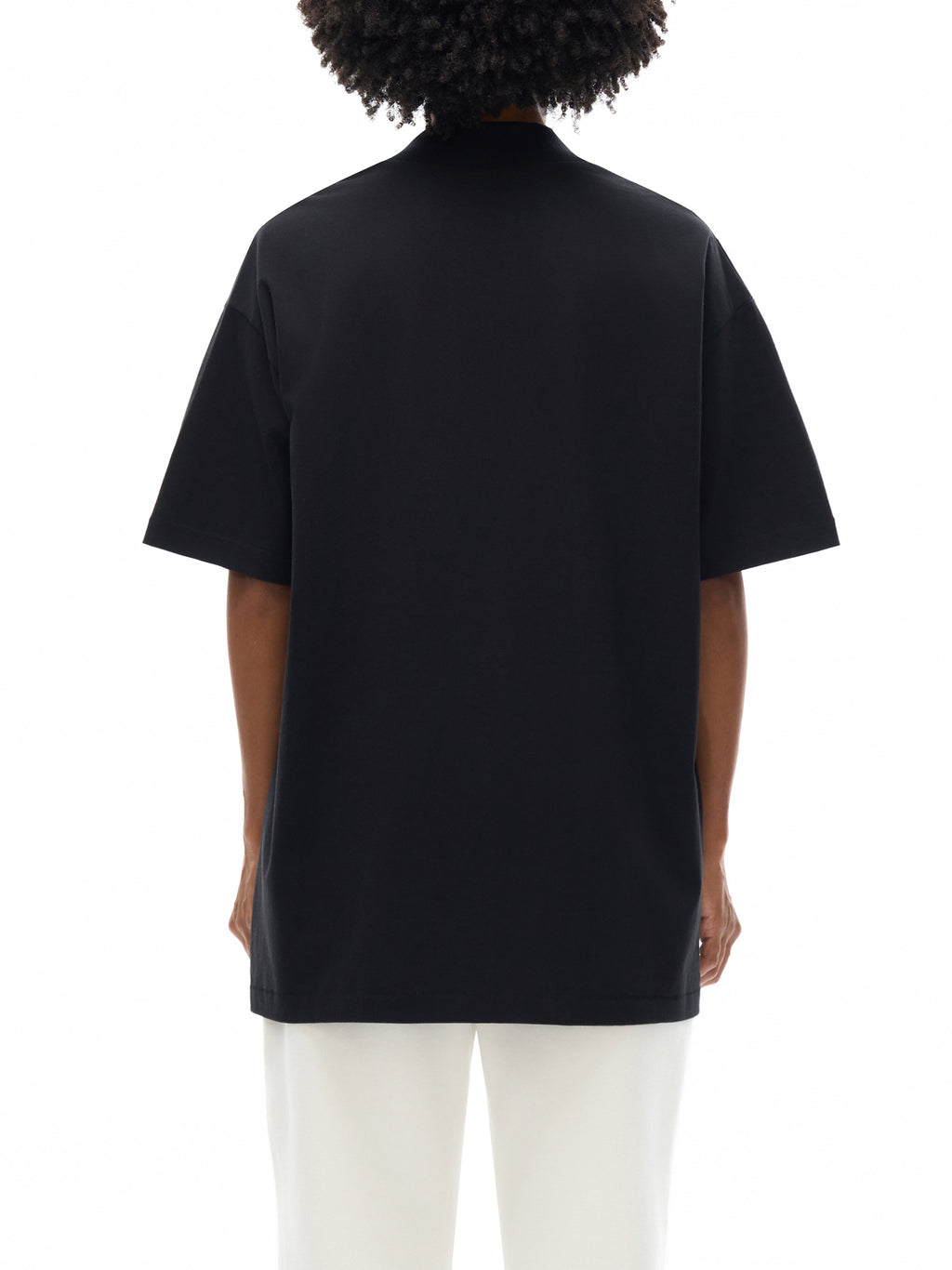 Off Script Essential Cotton T-Shirt on female model back view