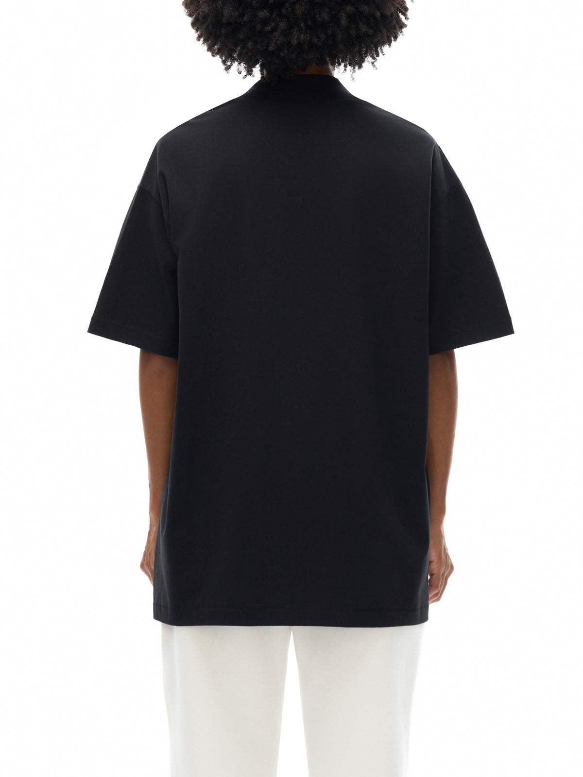 Off Script Essential Cotton T-Shirt on female model back view