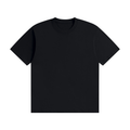 Unisex Seamless Cotton T-Shirt — Black front