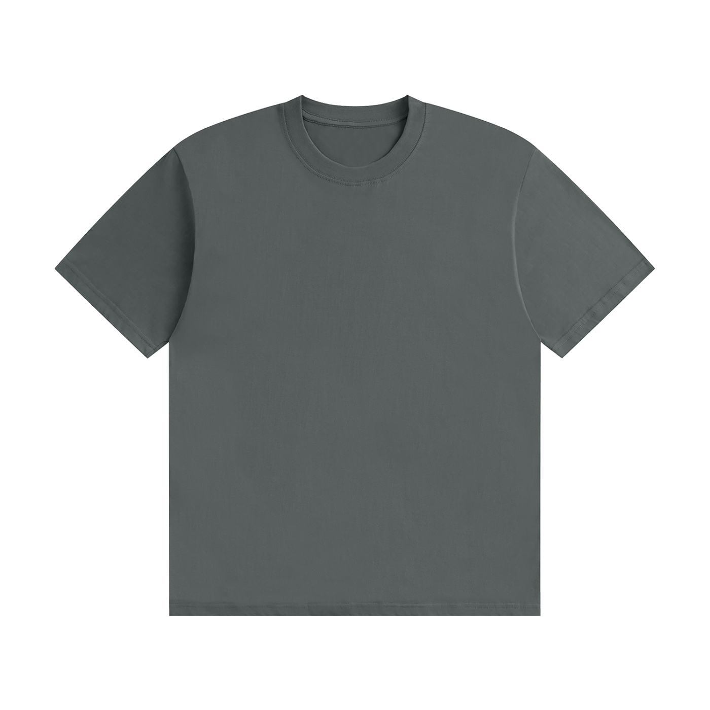 Unisex Seamless Cotton T-Shirt — Grey front