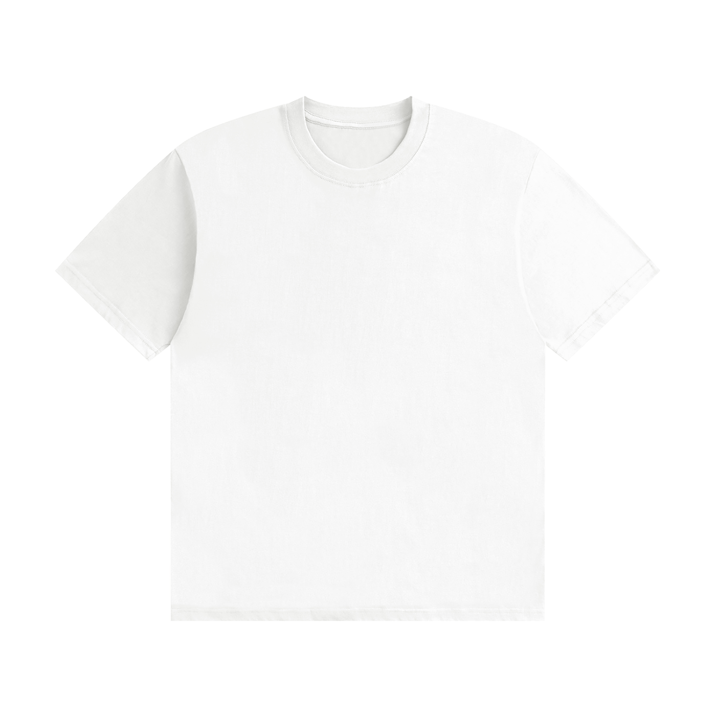 Unisex Seamless Cotton T-Shirt — White front
