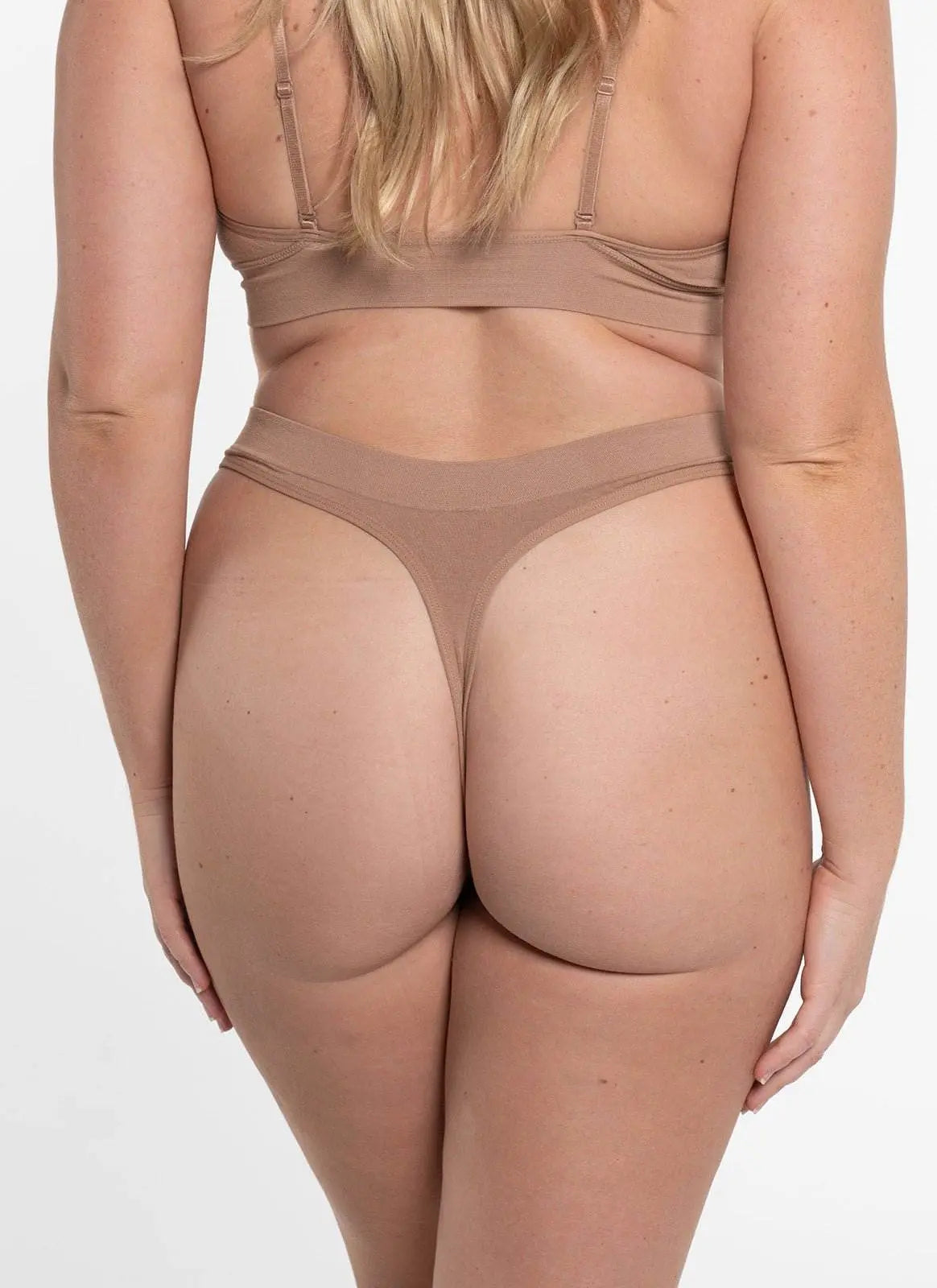 Cheeky Modal G-String Underwear - Chestnut