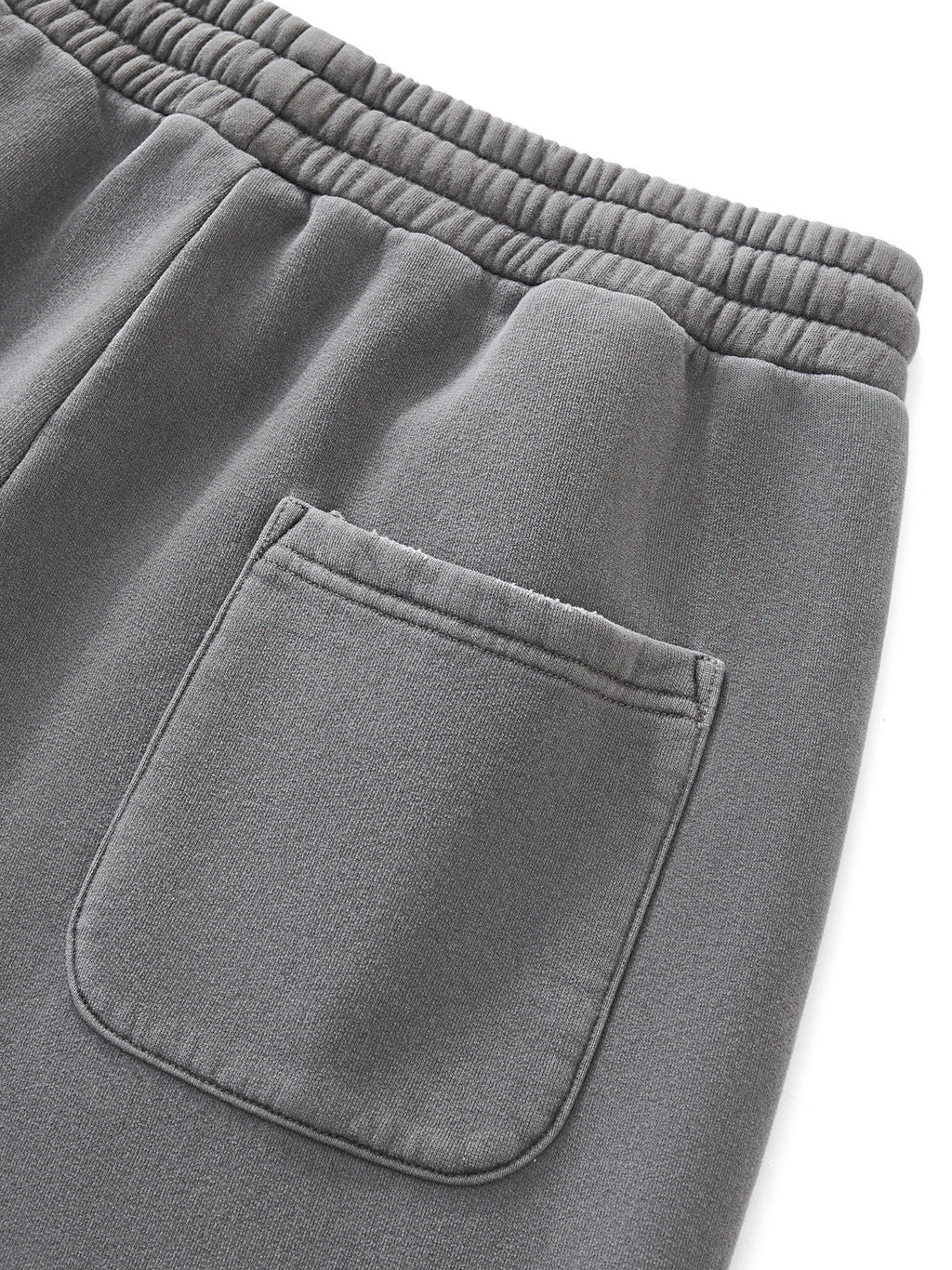 Unisex Frayed Enzyme-Washed Fleece Sweatpants gallery image