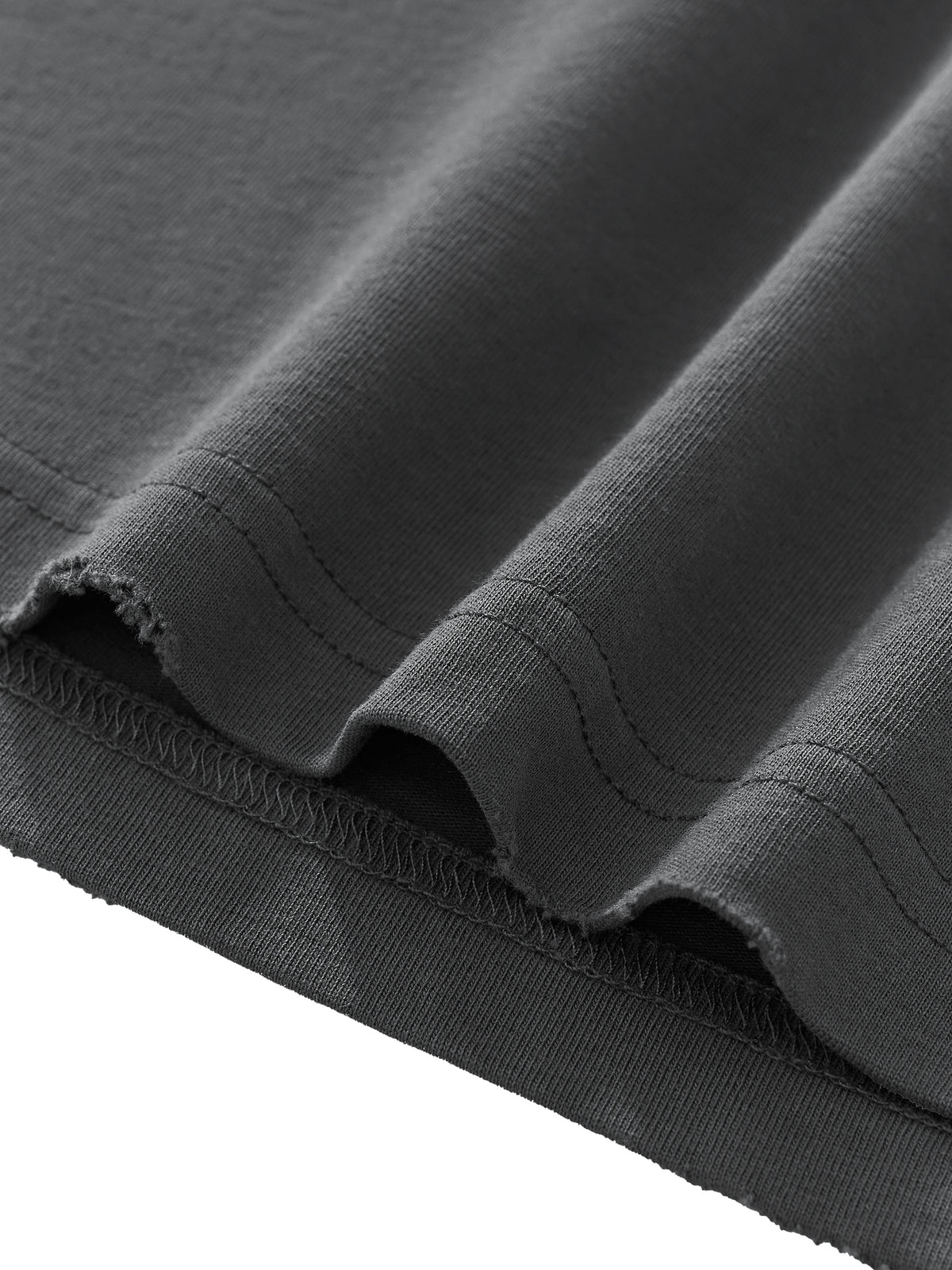 Unisex Sunfade Layer T-Shirt raw edge sleeve detail