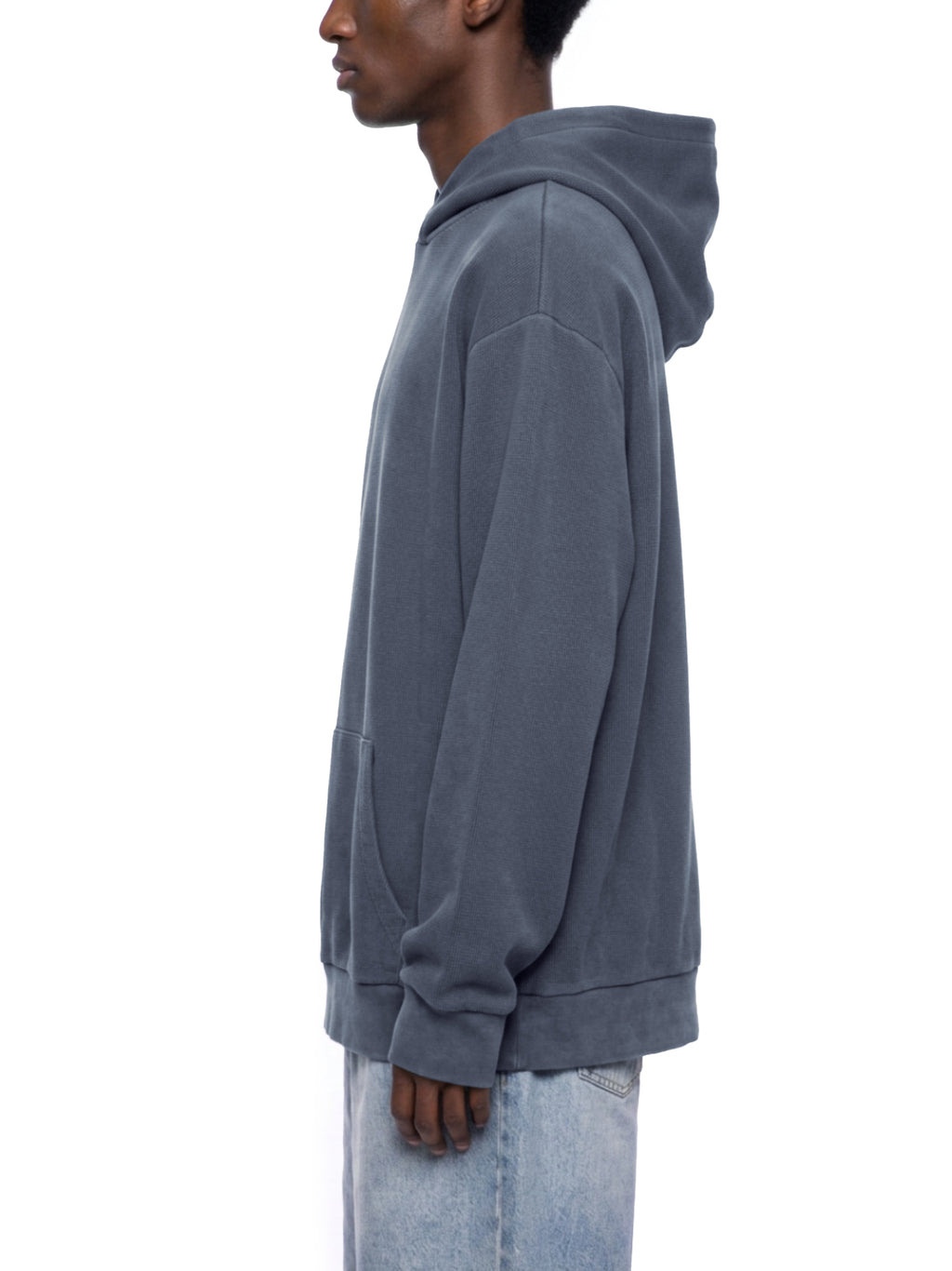Unisex Mineral Wash Oversized Hoodie – model view 2