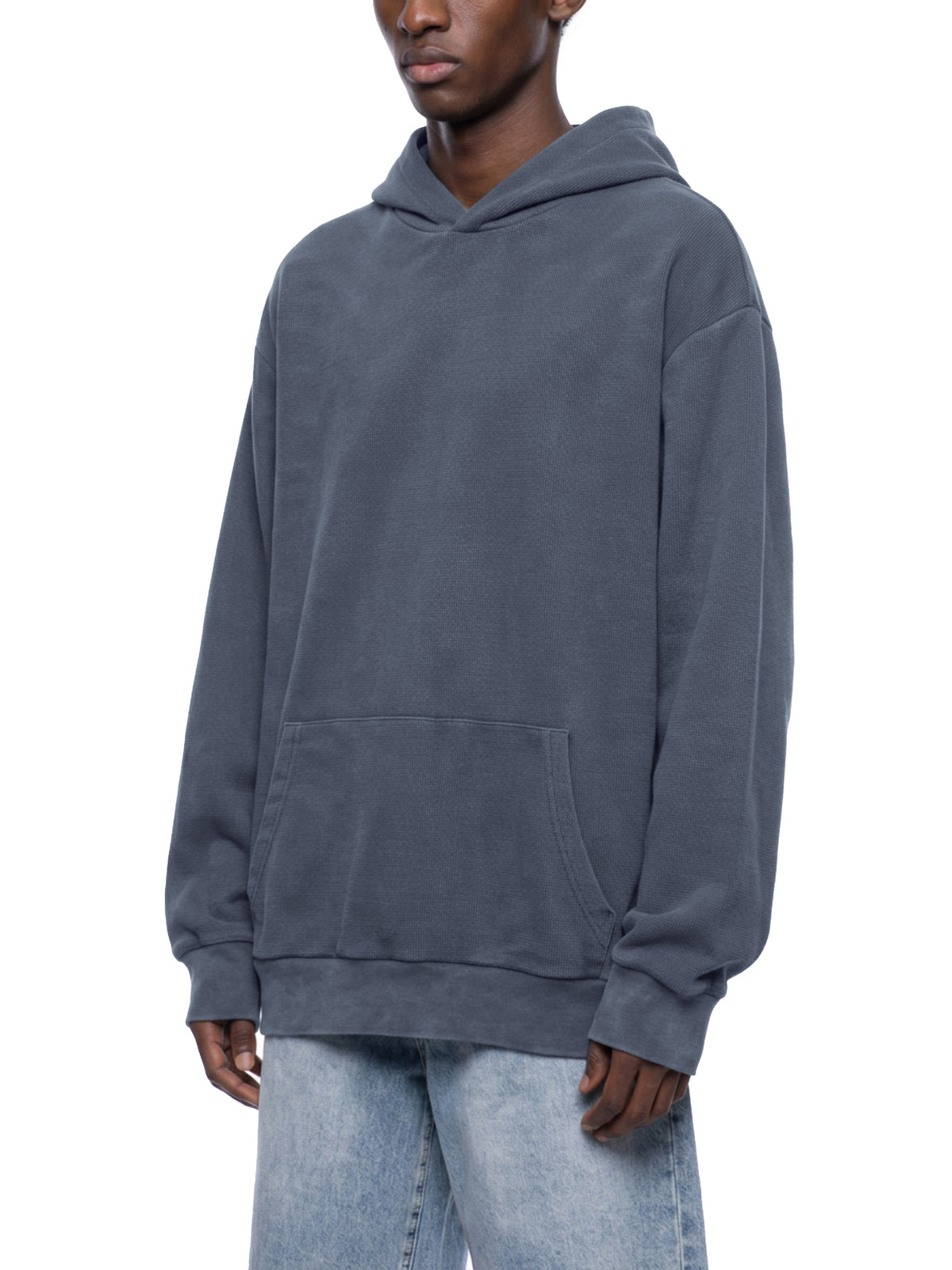 Unisex Mineral Wash Oversized Hoodie – model view 5