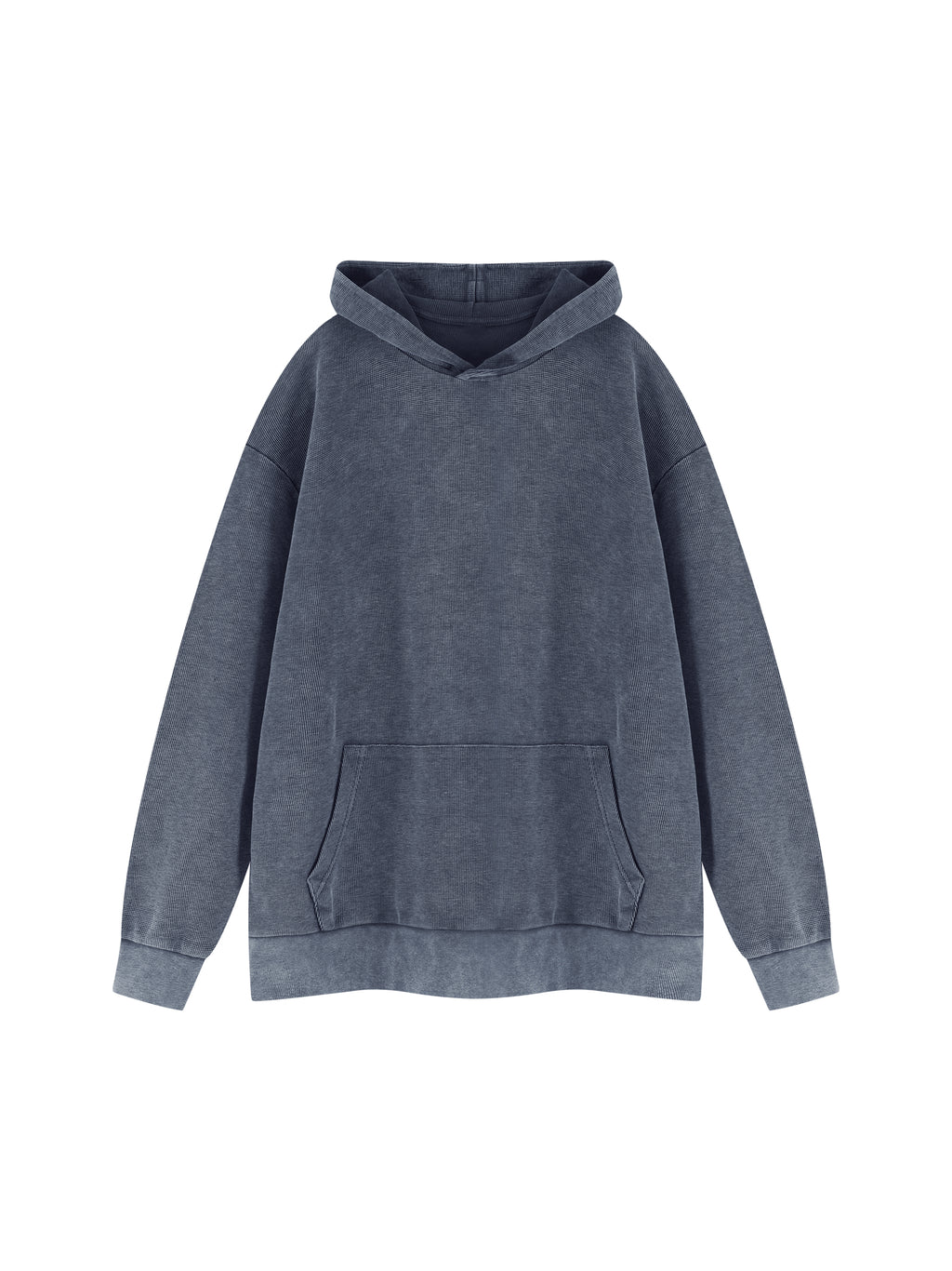 Unisex Mineral Wash Oversized Hoodie – front product view