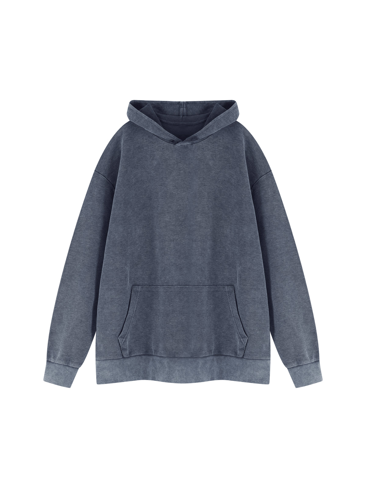 Unisex Mineral Wash Oversized Hoodie – front product view