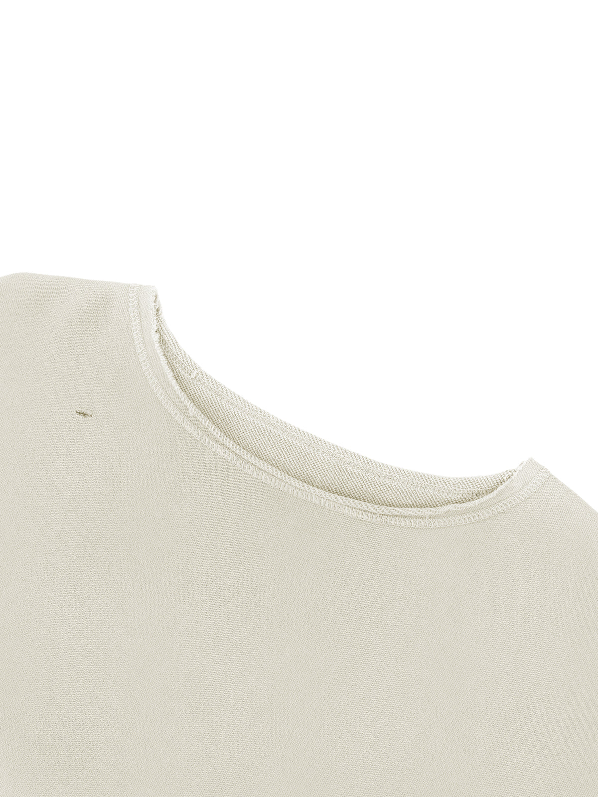 Unisex Raw Edge Crewneck Sweatshirt – detail view 1
