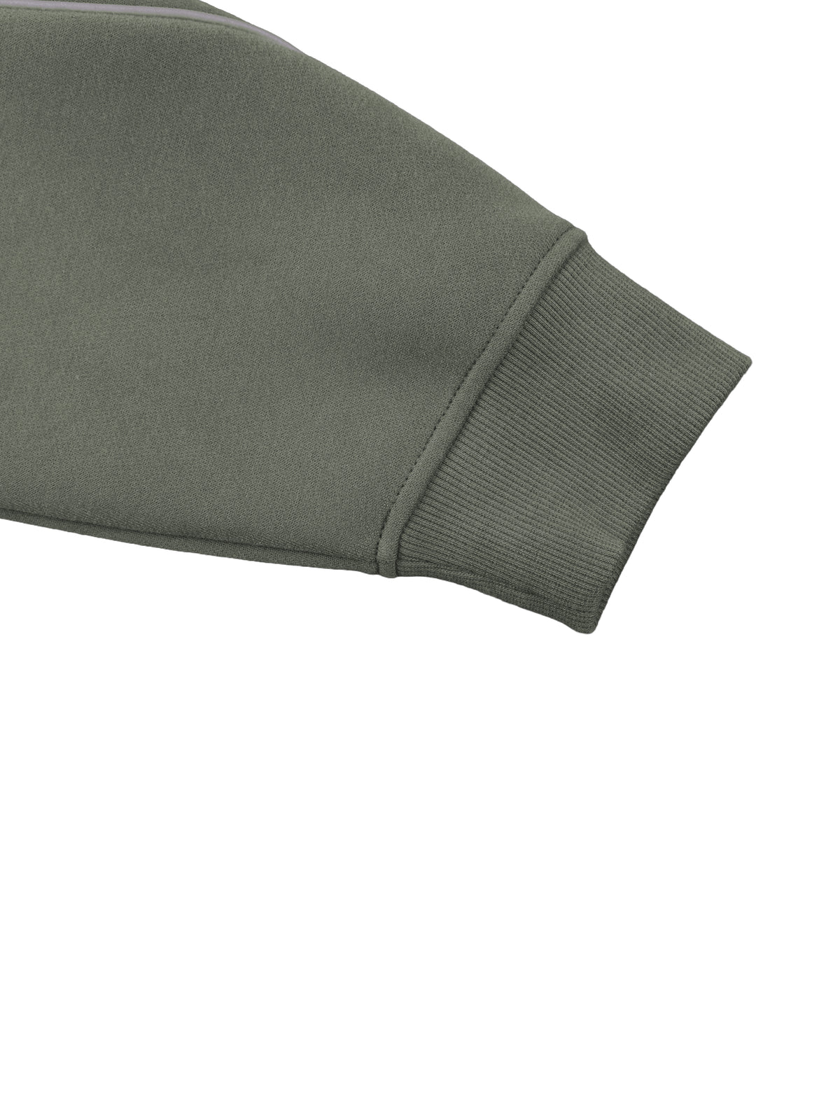 Unisex Oversized Piping Fleece Hoodie – detail view 2