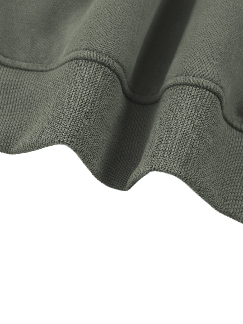 Unisex Oversized Piping Fleece Hoodie – detail view 3