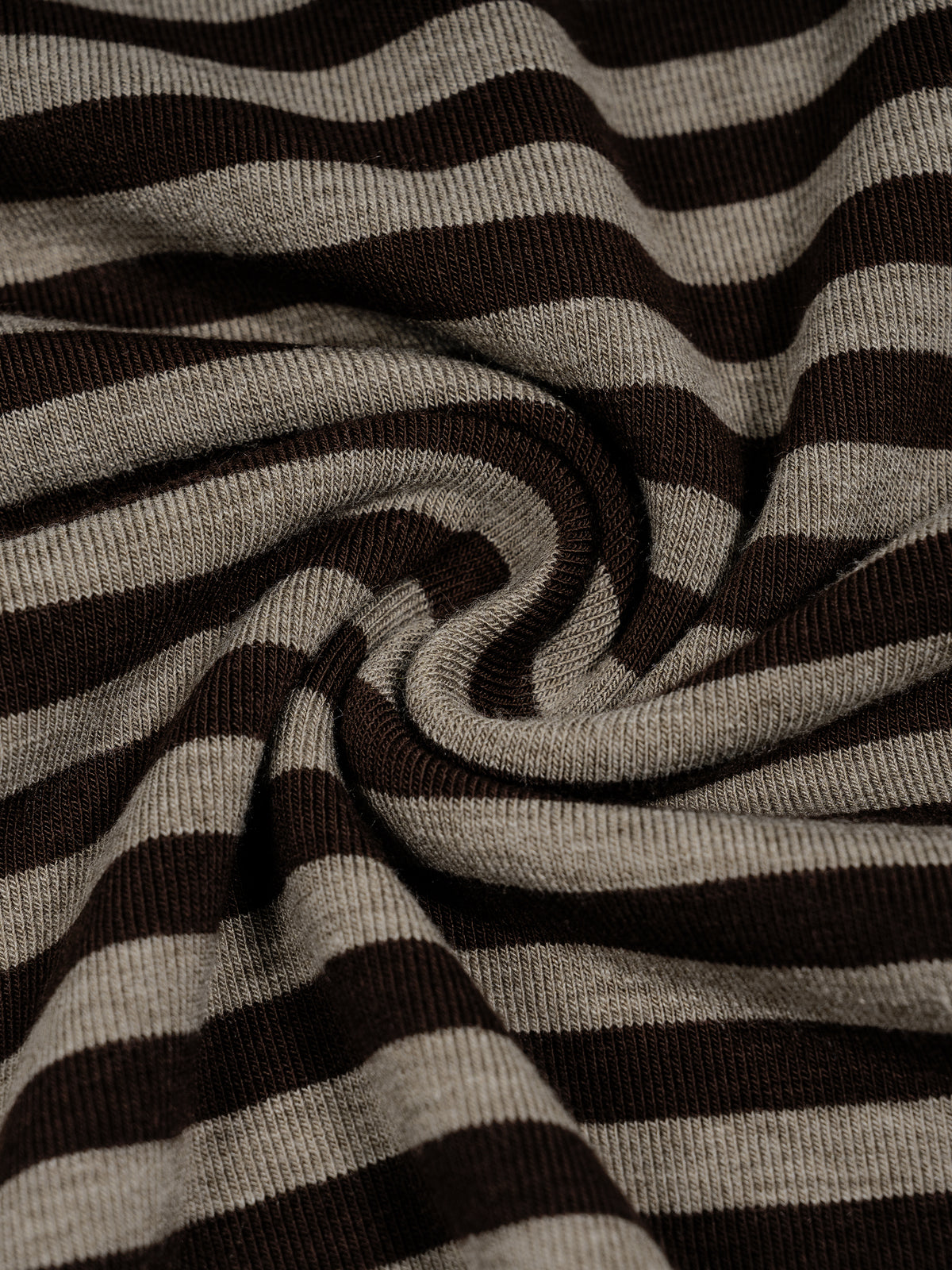 Unisex Striped Panel Boxy Long Sleeve T-Shirt – detail view 5