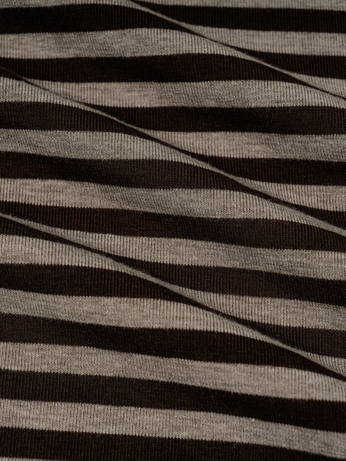 Unisex Striped Panel Boxy Long Sleeve T-Shirt – detail view 6