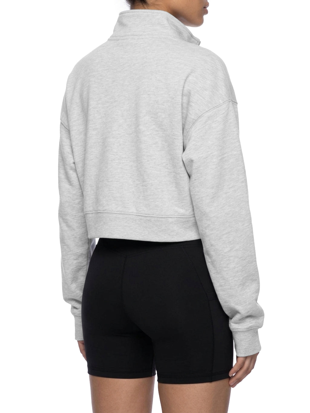 Women’s Cropped Quarter-Zip Sweatshirt