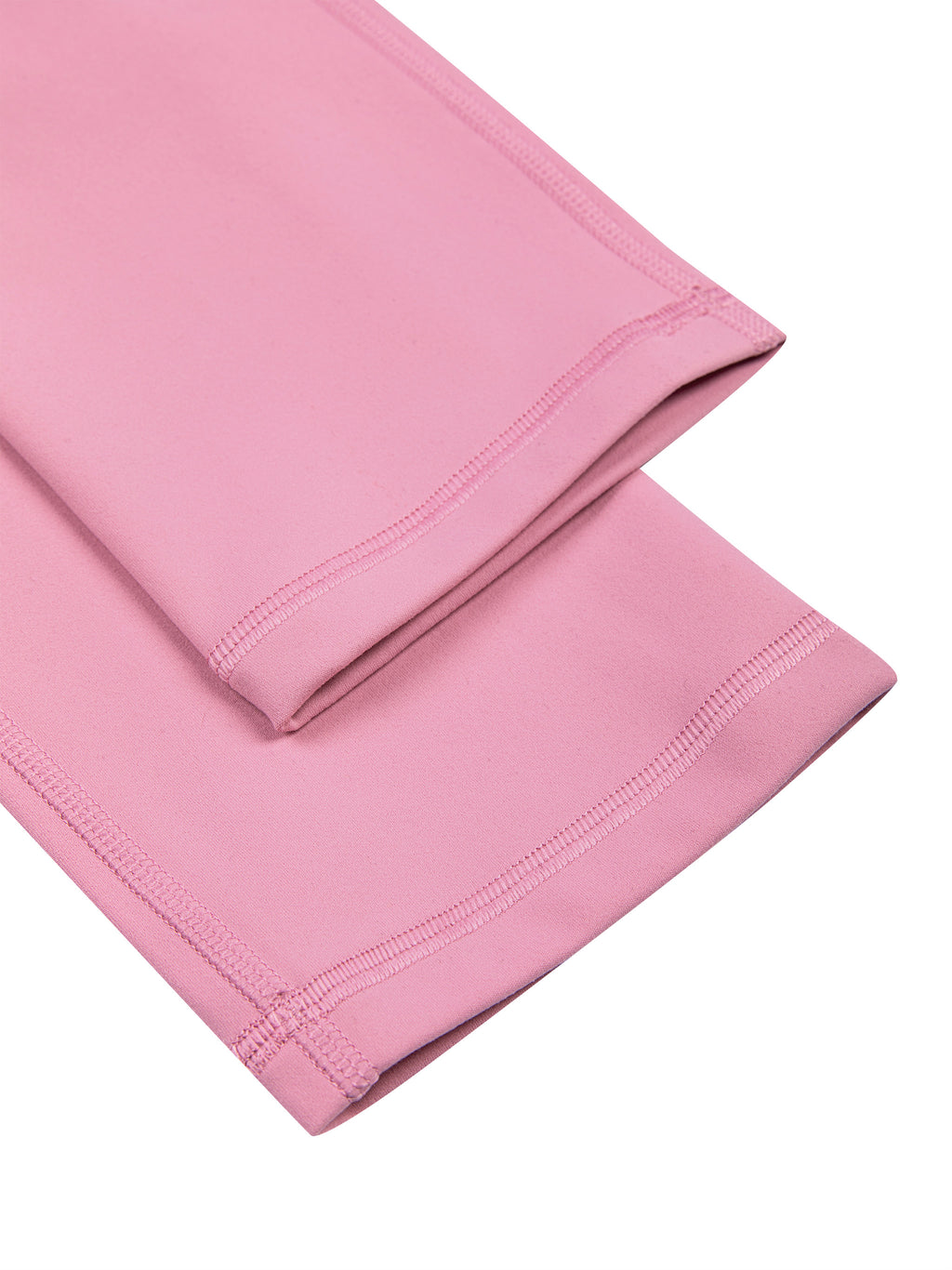 Women's High Waisted Yoga Capri Leggings - cuff detail