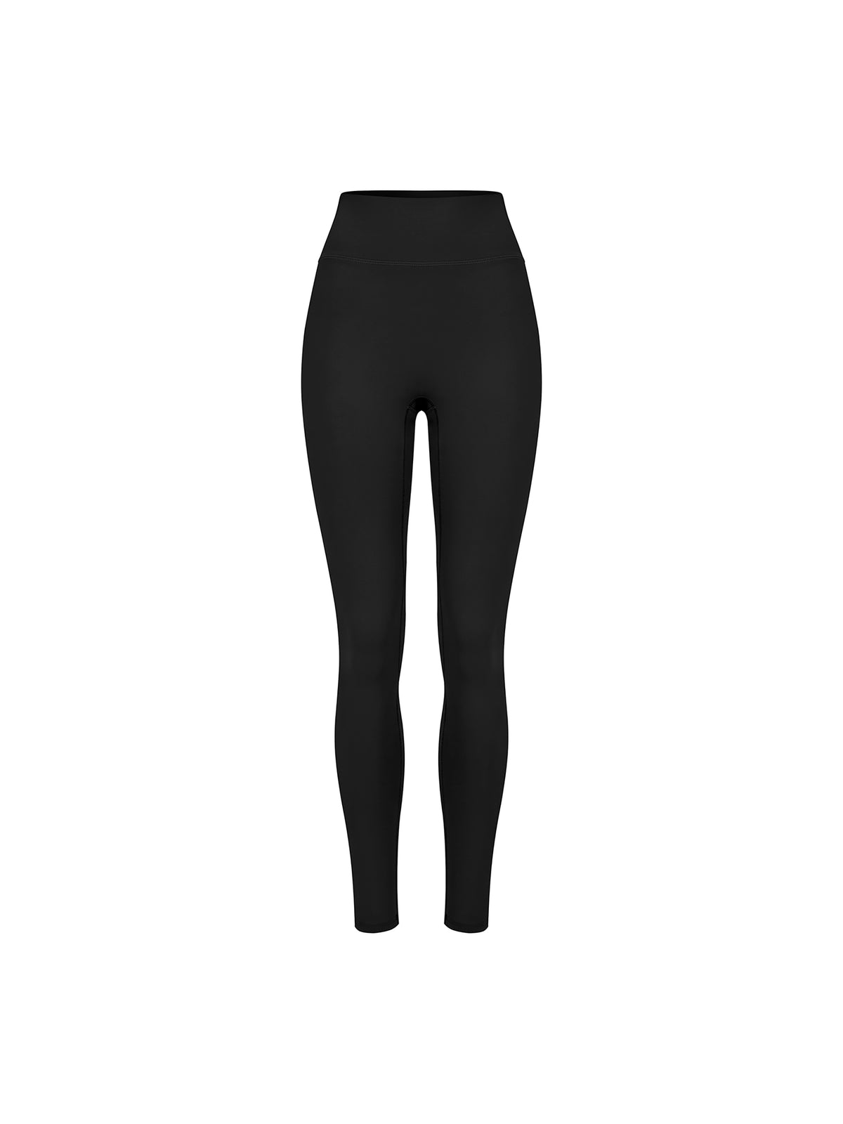 Women’s High Waisted Yoga Leggings - Black front