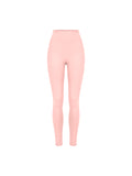 Women’s High Waisted Yoga Leggings - Pink front