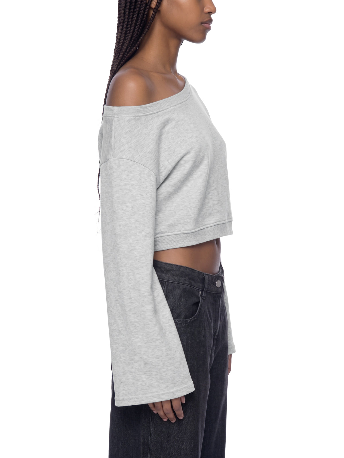 Women’s Off-Shoulder Sweatshirt