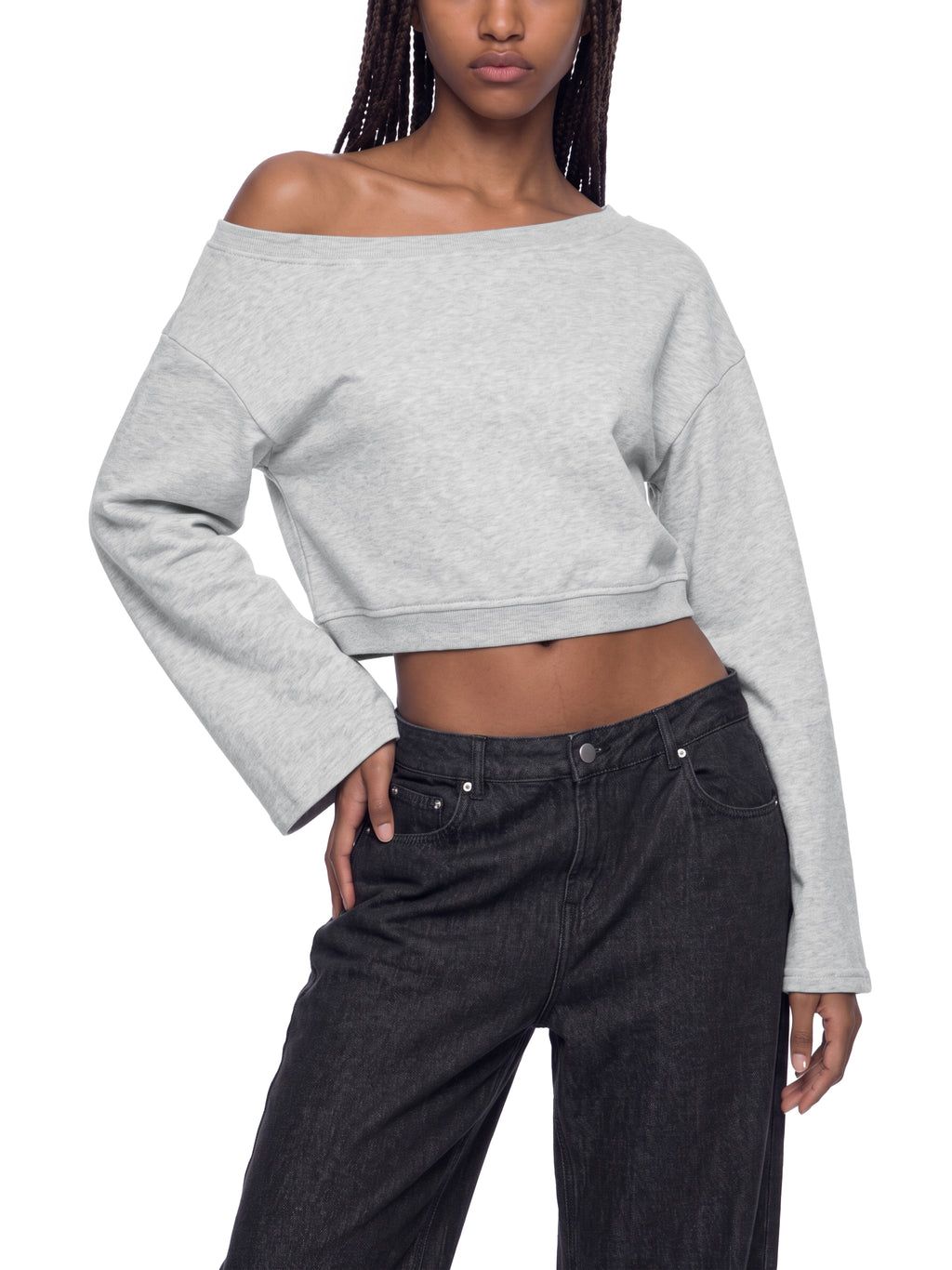 Women’s Off-Shoulder Sweatshirt